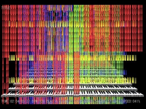 ~IMPOSSIBLE PIANO SONG~Bad Apple!! 2.78 MILLION!!!
