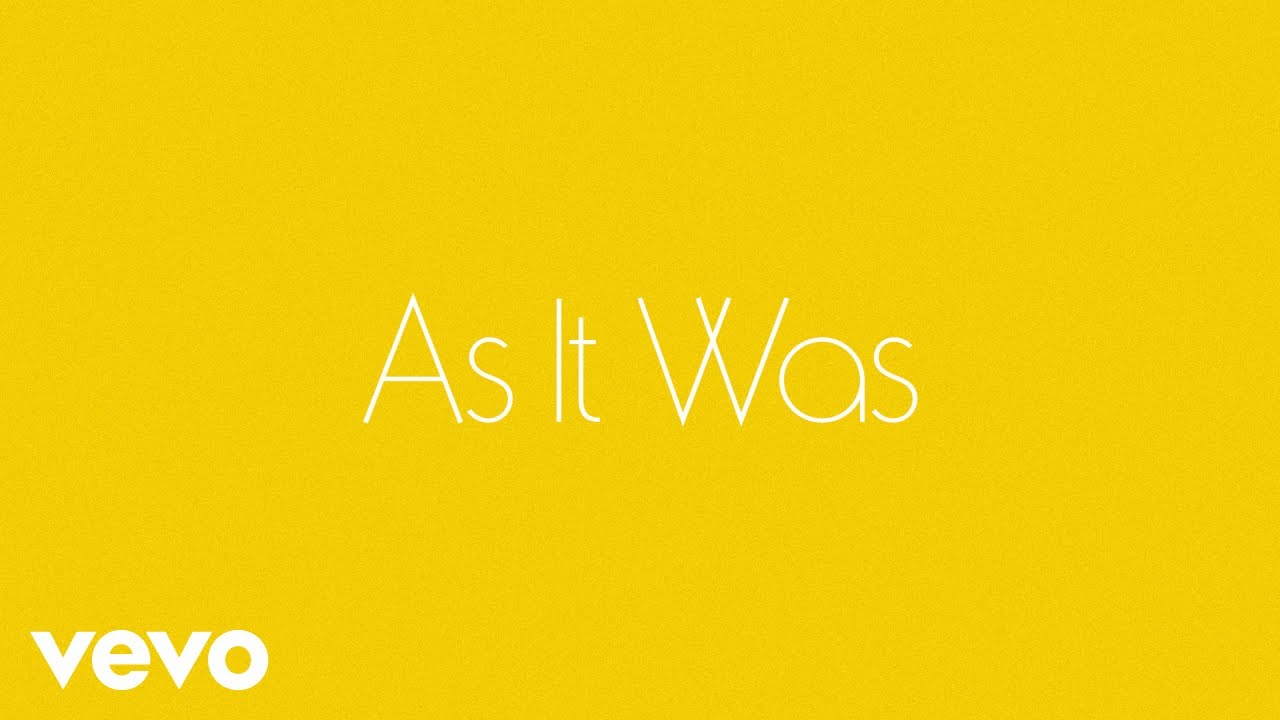 Harry Styles - As It Was (Audio)