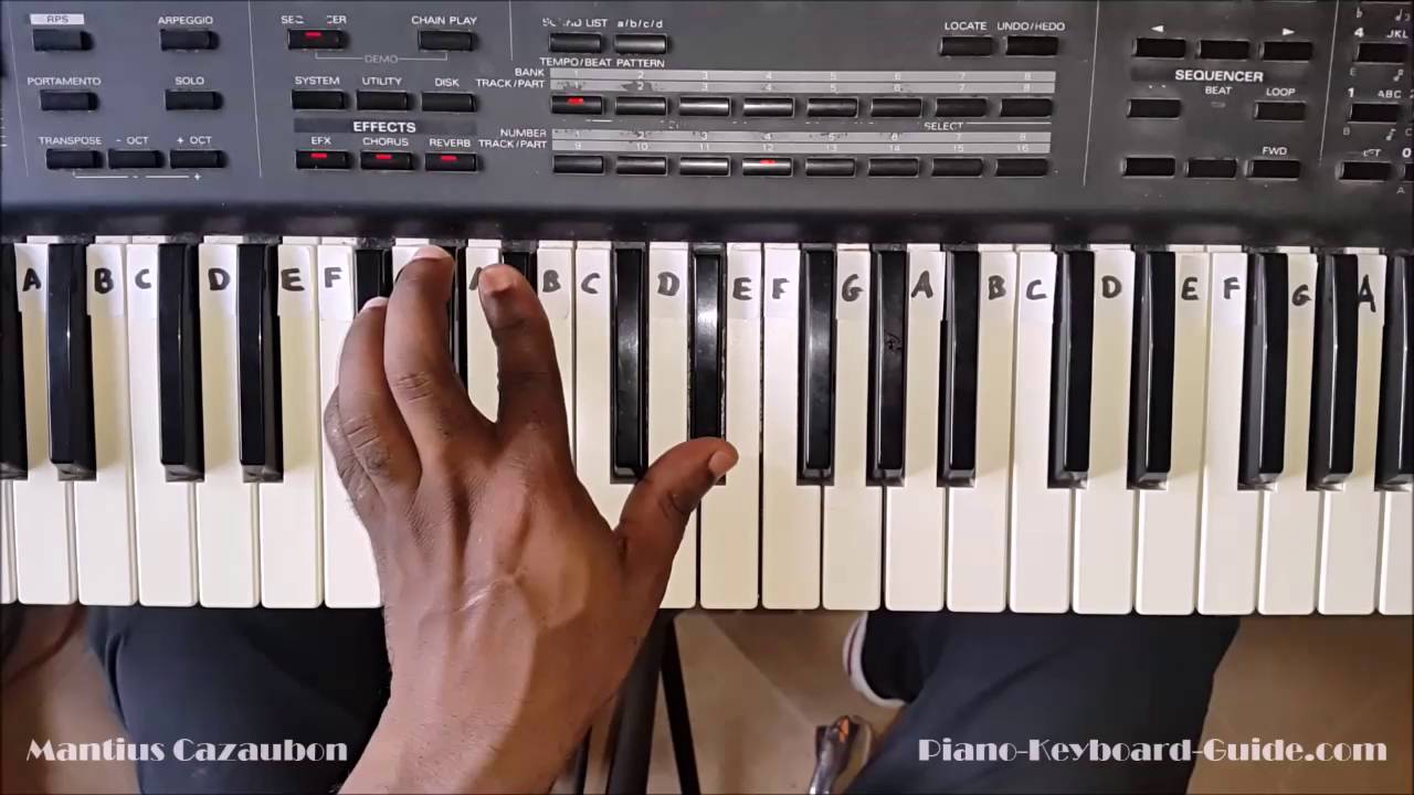 How to Play the D Sharp Minor Chord - D# Minor on Piano and Keyboard - D#m, D#min