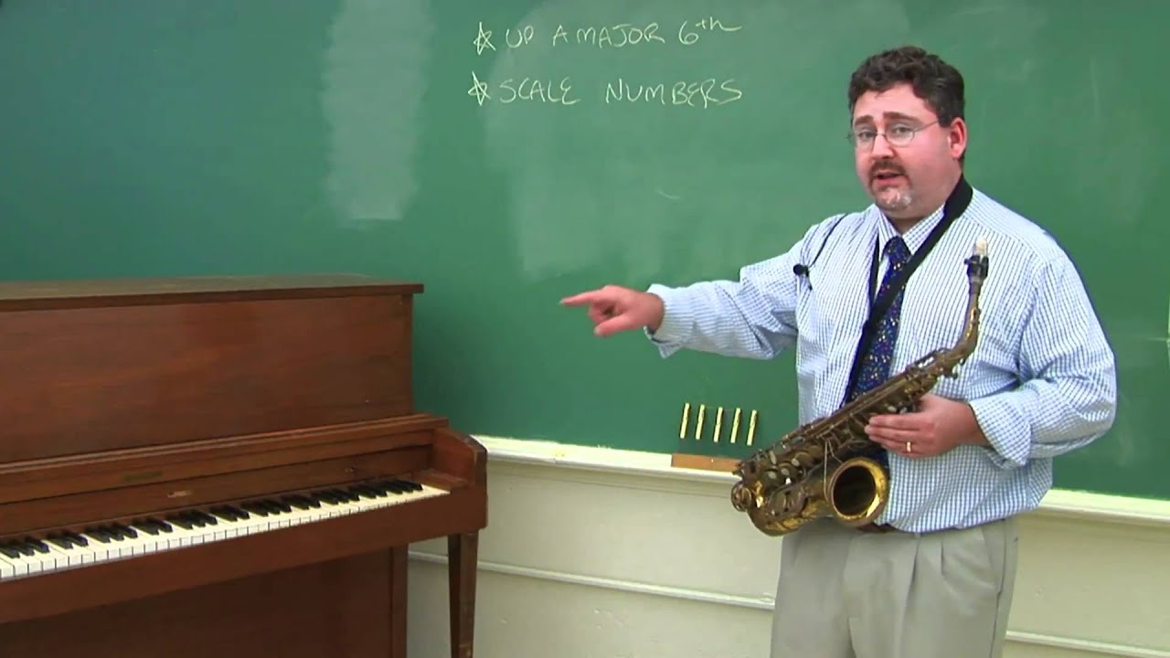 How to Transpose Notes for the Alto Saxophone