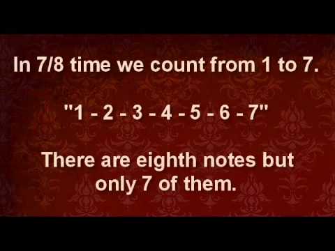 7/8 time explained