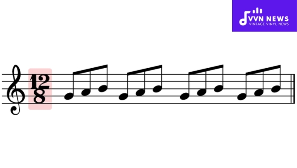 What is the difference between the 12/8 and 6/8 time signatures