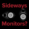 Can I Lay My Studio Monitors Down Sideways Instead of Vertical? | LN