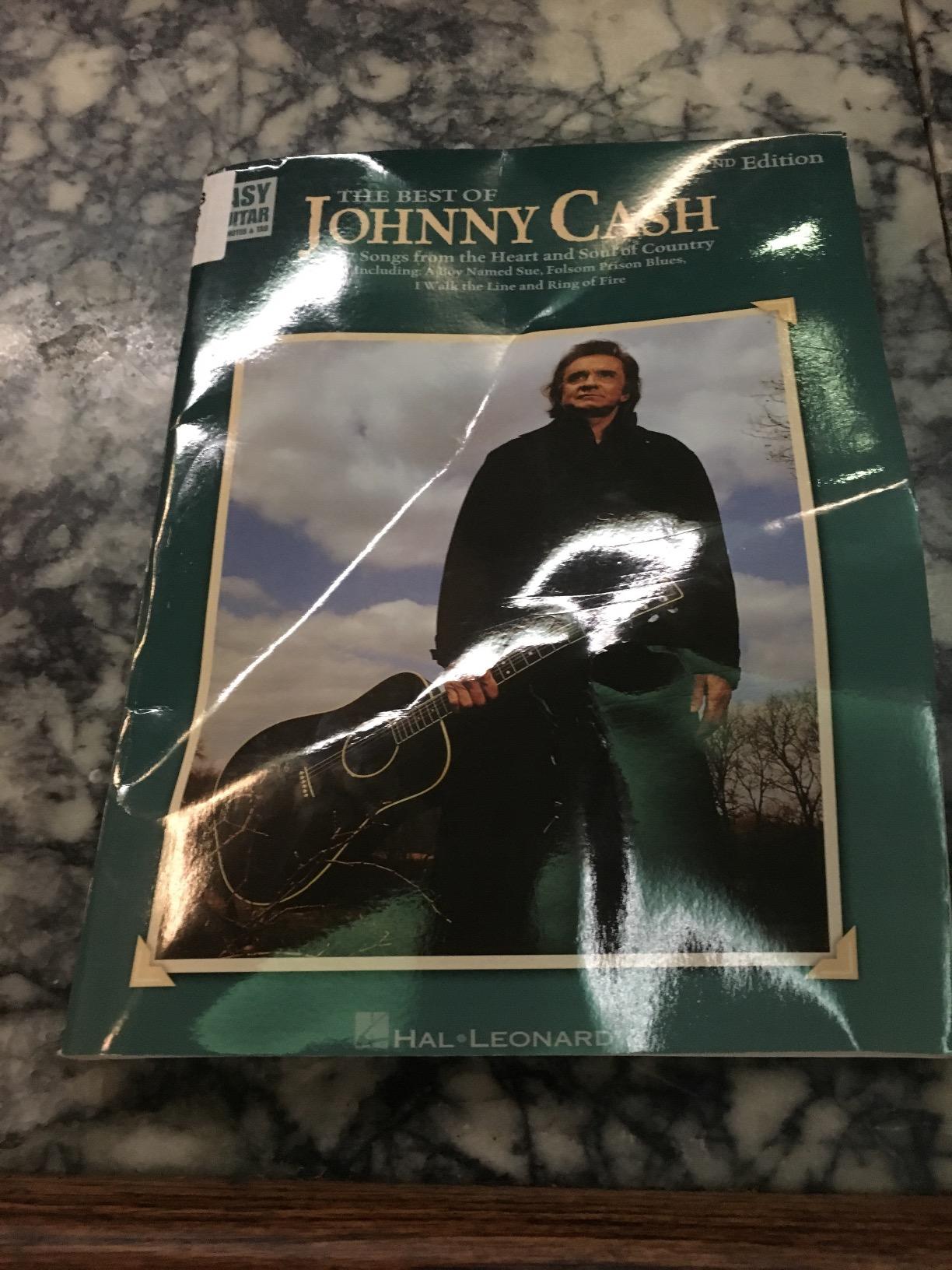 The Best of Johnny Cash - Easy Guitar Songbook | 27 Country Classics with Guitar Tabs and Chords | Includes Folsom Prison Blues I Walk the Line Ring of Fire and More Customer Review The Best of Johnny Cash - Easy Guitar Songbook | 27 Country Classics with Guitar Tabs and Chords | Includes Folsom Prison Blues I Walk the Line Ring of Fire and More - Customer Photo 1