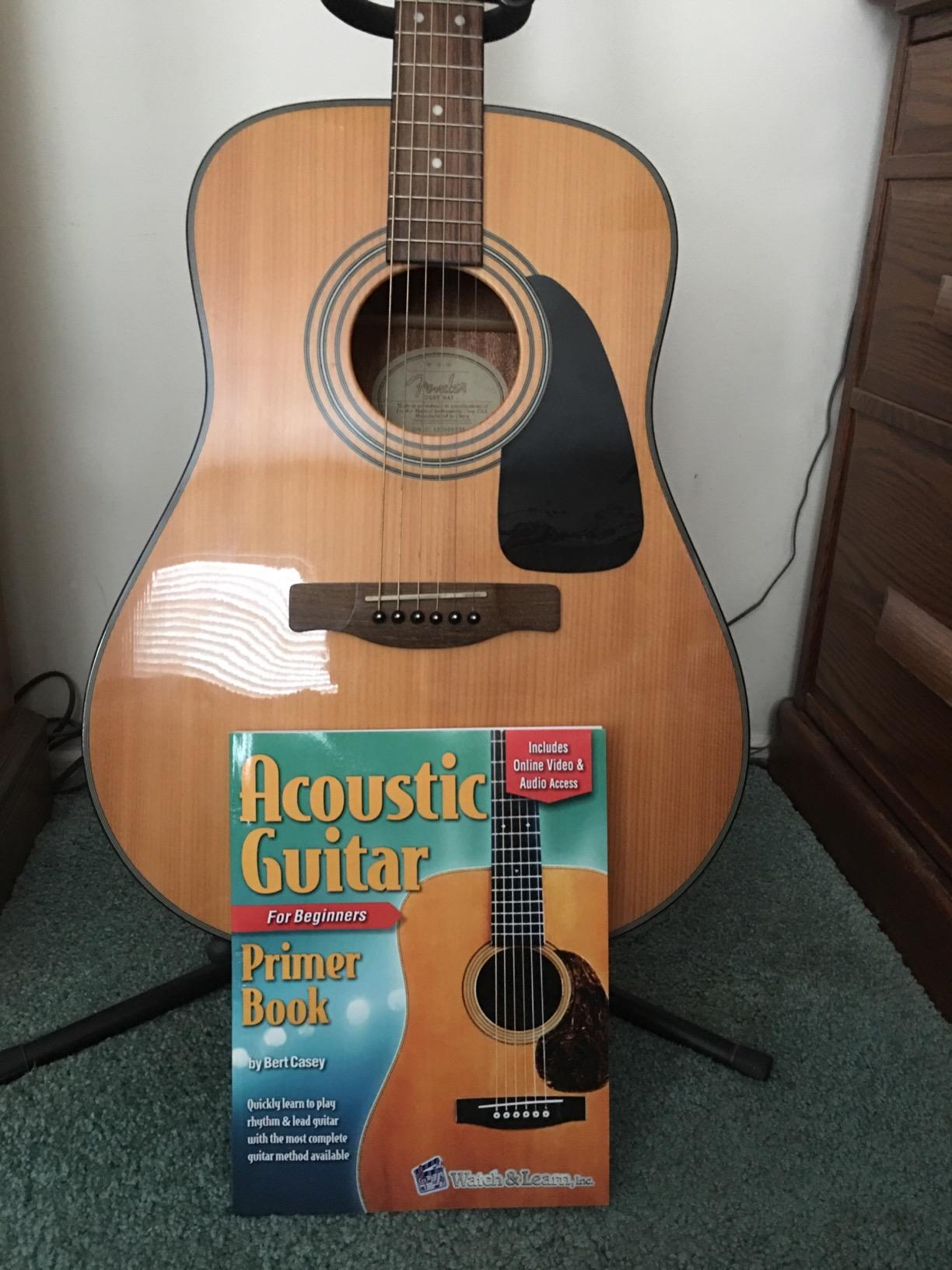 Acoustic Guitar Primer Book for Beginners: With Online Video and Audio Access Customer Review Acoustic Guitar Primer Book for Beginners: With Online Video and Audio Access - Customer Photo 2