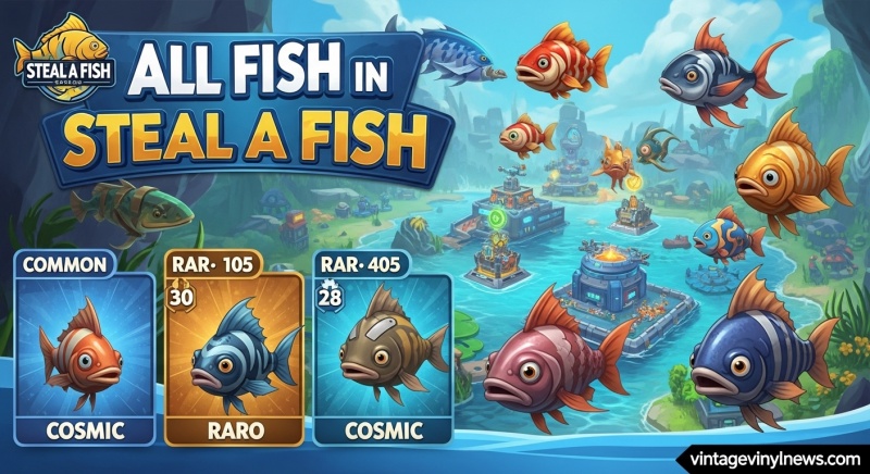 All Fish in Steal a Fish