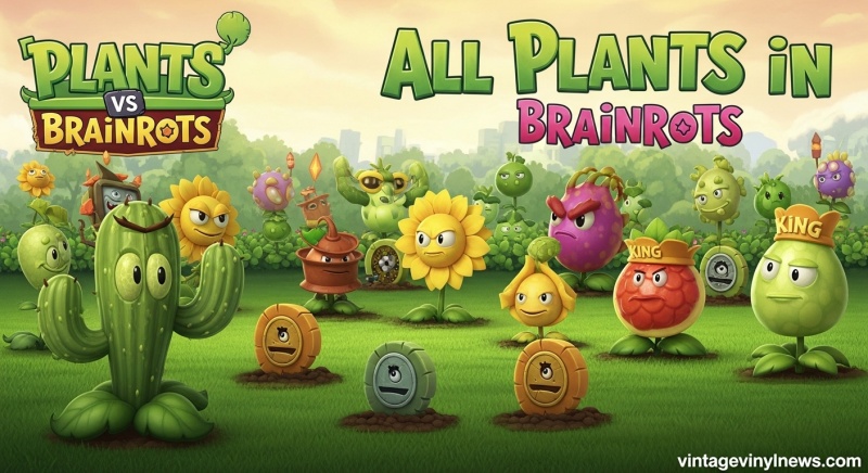 All Plants List Plants vs Brainrots