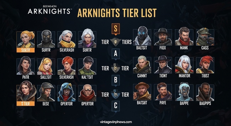 Arknights Tier List