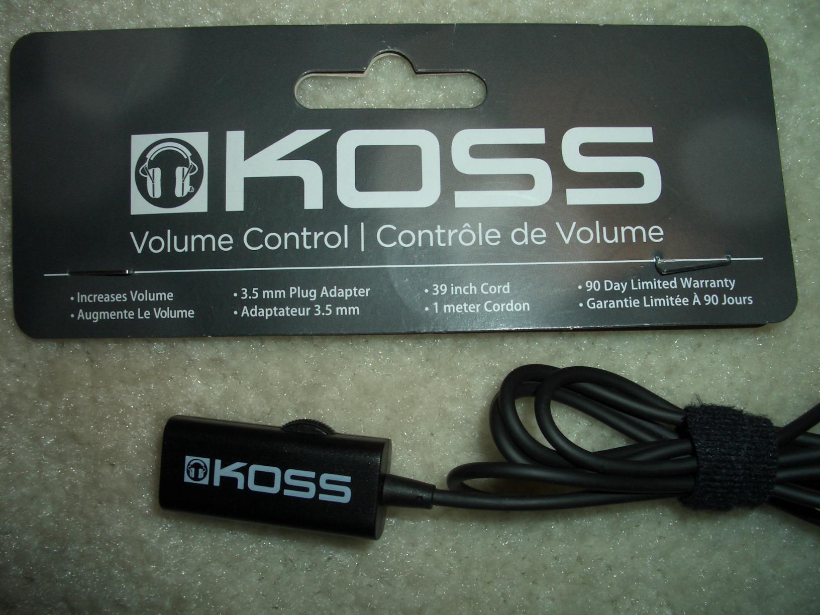 Koss 155954 VC20 Volume Control, Standard Packaging, 39-Inch Cord, Compatible with Cell Phones and Headphones Customer Review Koss 155954 VC20 Volume Control, Standard Packaging, 39-Inch Cord, Compatible with Cell Phones and Headphones - Customer Photo 1