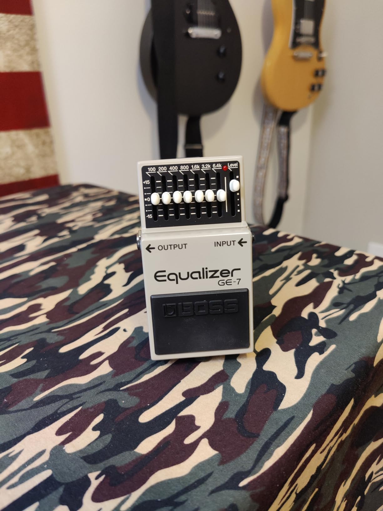BOSS GEB-7 Seven-Band Graphic Bass Equalizer Guitar Pedal Customer Review BOSS GEB-7 Seven-Band Graphic Bass Equalizer Guitar Pedal - Customer Photo 1
