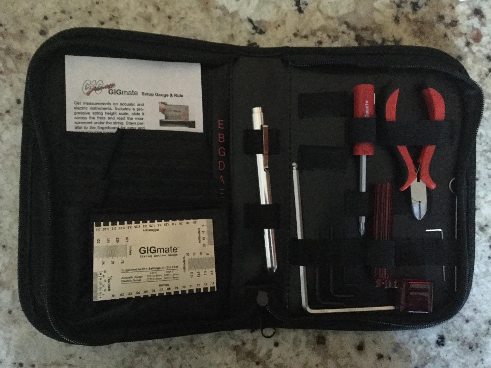 GIGmate Guitar Tool Kit & String Organizer - Guitar Gifts Customer Review GIGmate Guitar Tool Kit & String Organizer - Guitar Gifts - Customer Photo 1
