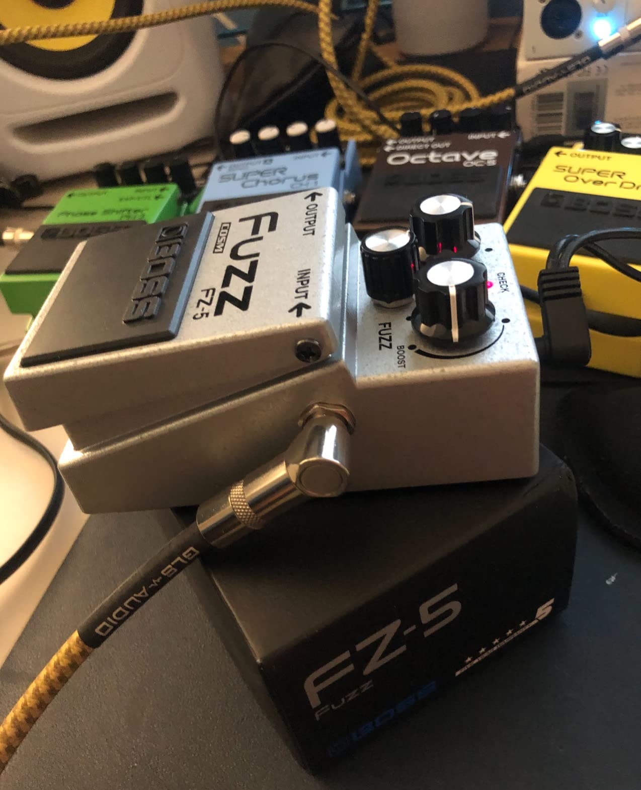 BOSS FZ-5 Fuzz Guitar Pedal (FZ-5), Silver, medium customer photo 1