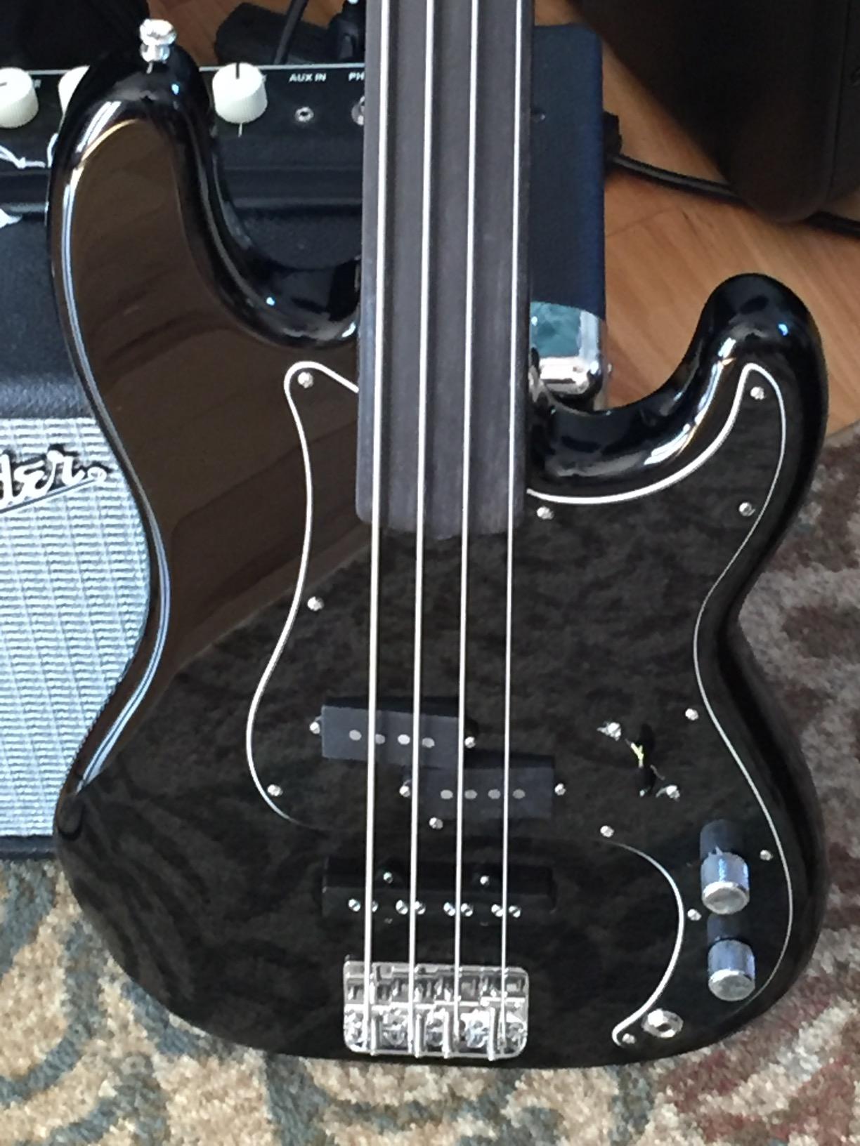 Fender Tony Franklin Fretless Precision Bass®, Black Customer Review Fender Tony Franklin Fretless Precision Bass®, Black - Customer Photo 2
