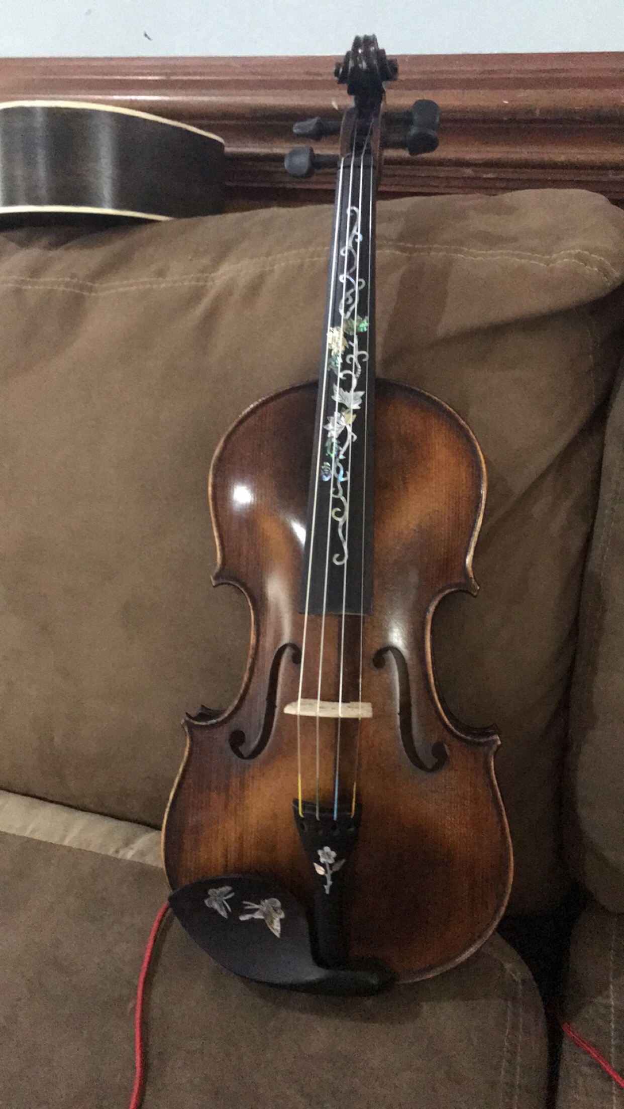 JSI Special 4/4 Violin String Set: Gold Label Ball-End E & Dominant A, D, and G Strings - Medium Gauge Customer Review JSI Special 4/4 Violin String Set: Gold Label Ball-End E & Dominant A, D, and G Strings - Medium Gauge - Customer Photo 1