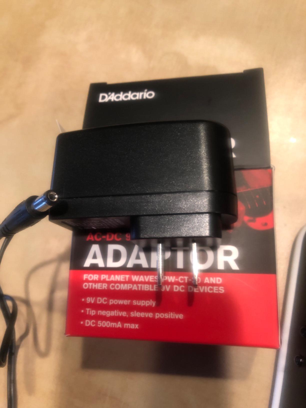 DADDARIO 9-Volt Power Adaptor (PW-CT-9V) Customer Review DADDARIO 9-Volt Power Adaptor (PW-CT-9V) - Customer Photo 2