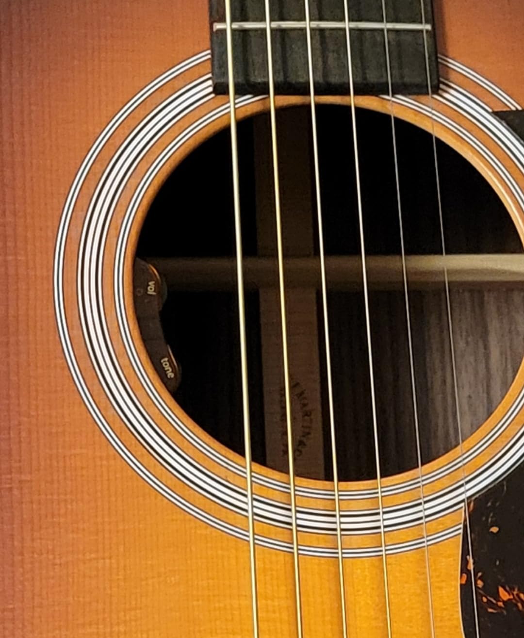 L.R. Baggs Element Active System with Volume and Tone Control Acoustic Guitar Undersaddle Pickup Customer Review L.R. Baggs Element Active System with Volume and Tone Control Acoustic Guitar Undersaddle Pickup - Customer Photo 1