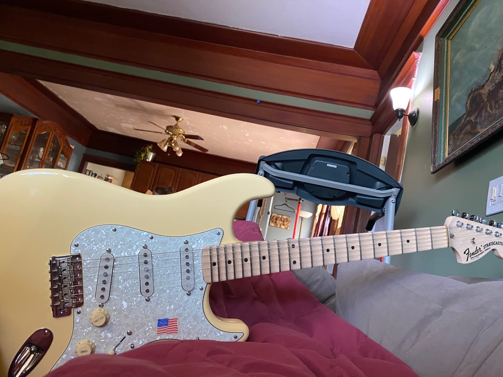 Fender Yngwie Malmsteen Stratocaster, Scalloped Maple Fretboard - Vintage White - Customer Photo 2