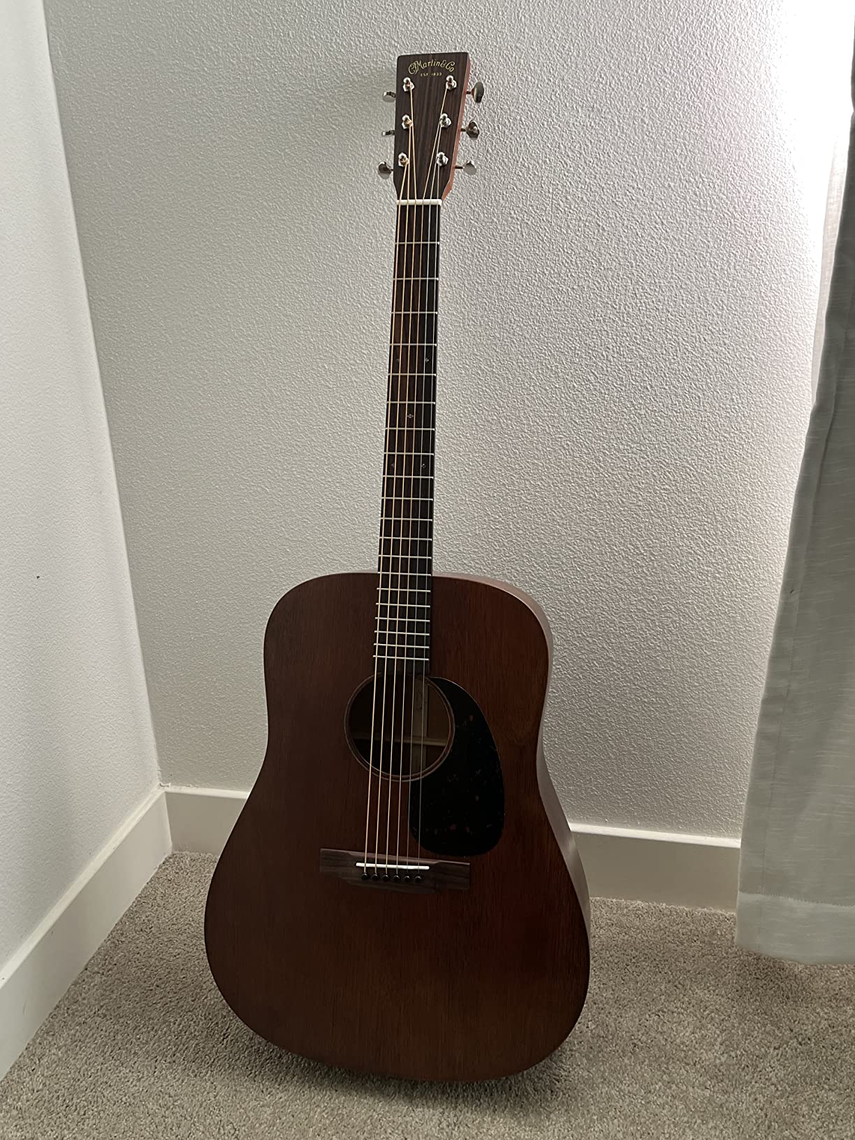 Martin Guitar D-15M with Gig Bag, Acoustic Guitar for the Working Musician, Mahogany Construction, Satin Finish, D-14 Fret, and Low Oval Neck Shape Customer Review Martin Guitar D-15M with Gig Bag, Acoustic Guitar for the Working Musician, Mahogany Construction, Satin Finish, D-14 Fret, and Low Oval Neck Shape - Customer Photo 2