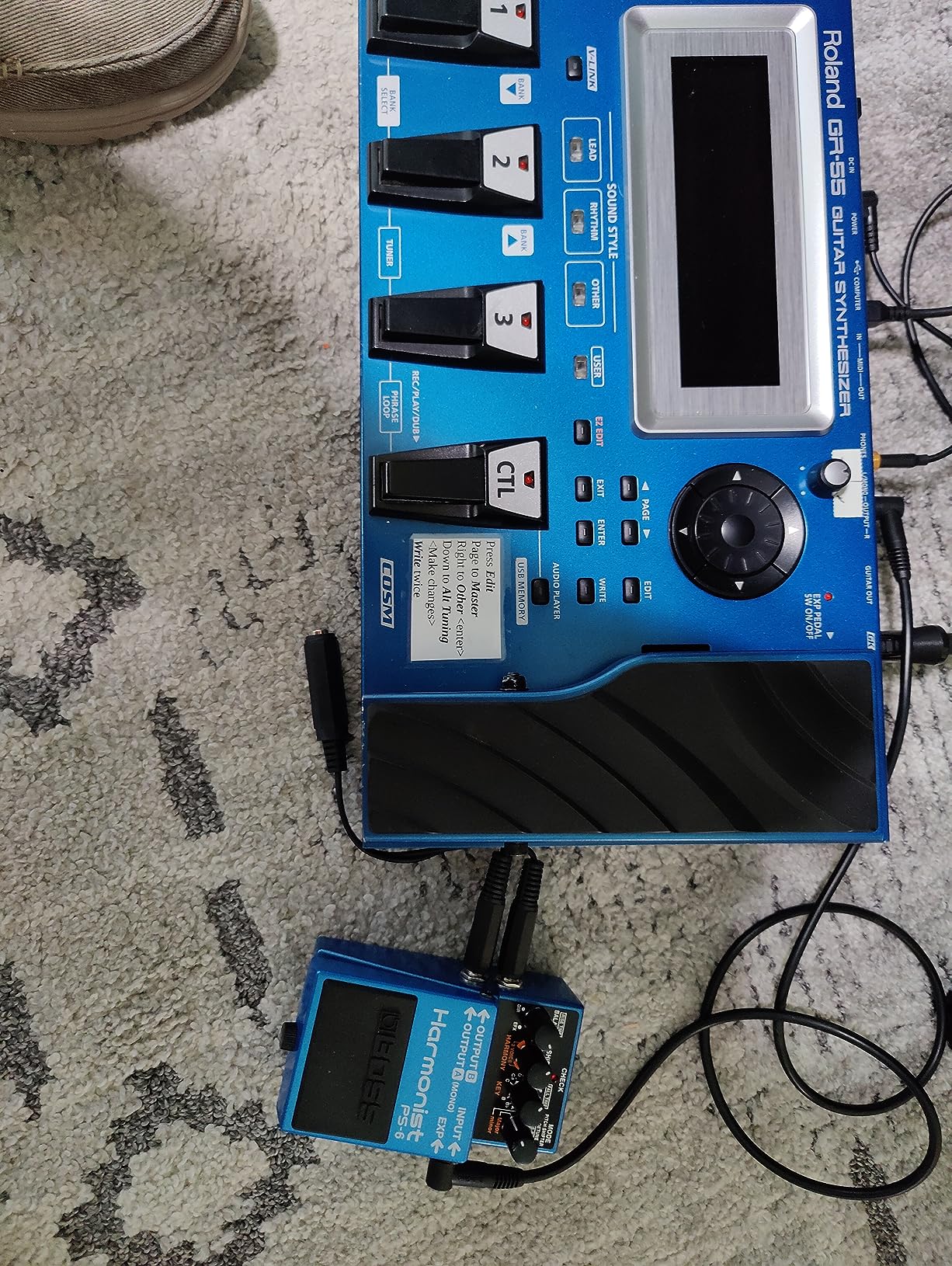 BOSS Harmonist Guitar Pedal (PS-6) customer photo 1