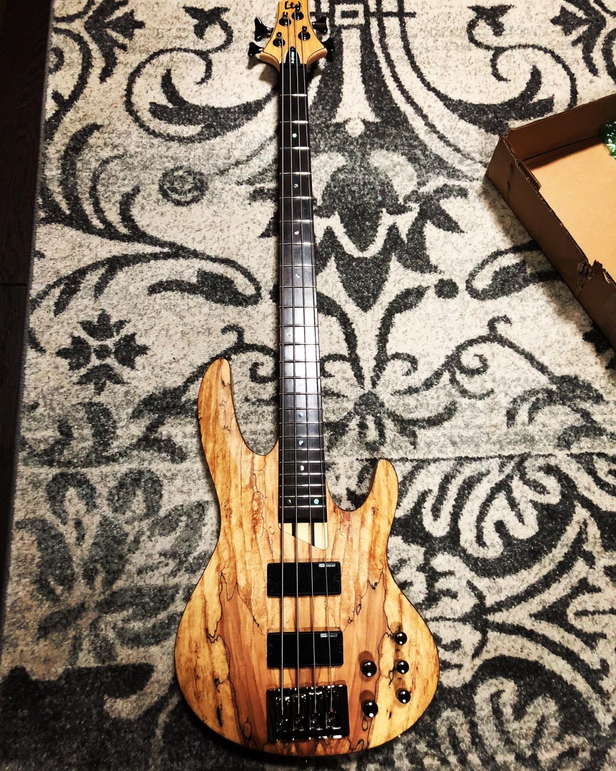 ESP LTD B-205 5-string Bass Guitar - Natural Satin Customer Review ESP LTD B-205 5-string Bass Guitar - Natural Satin - Customer Photo 1