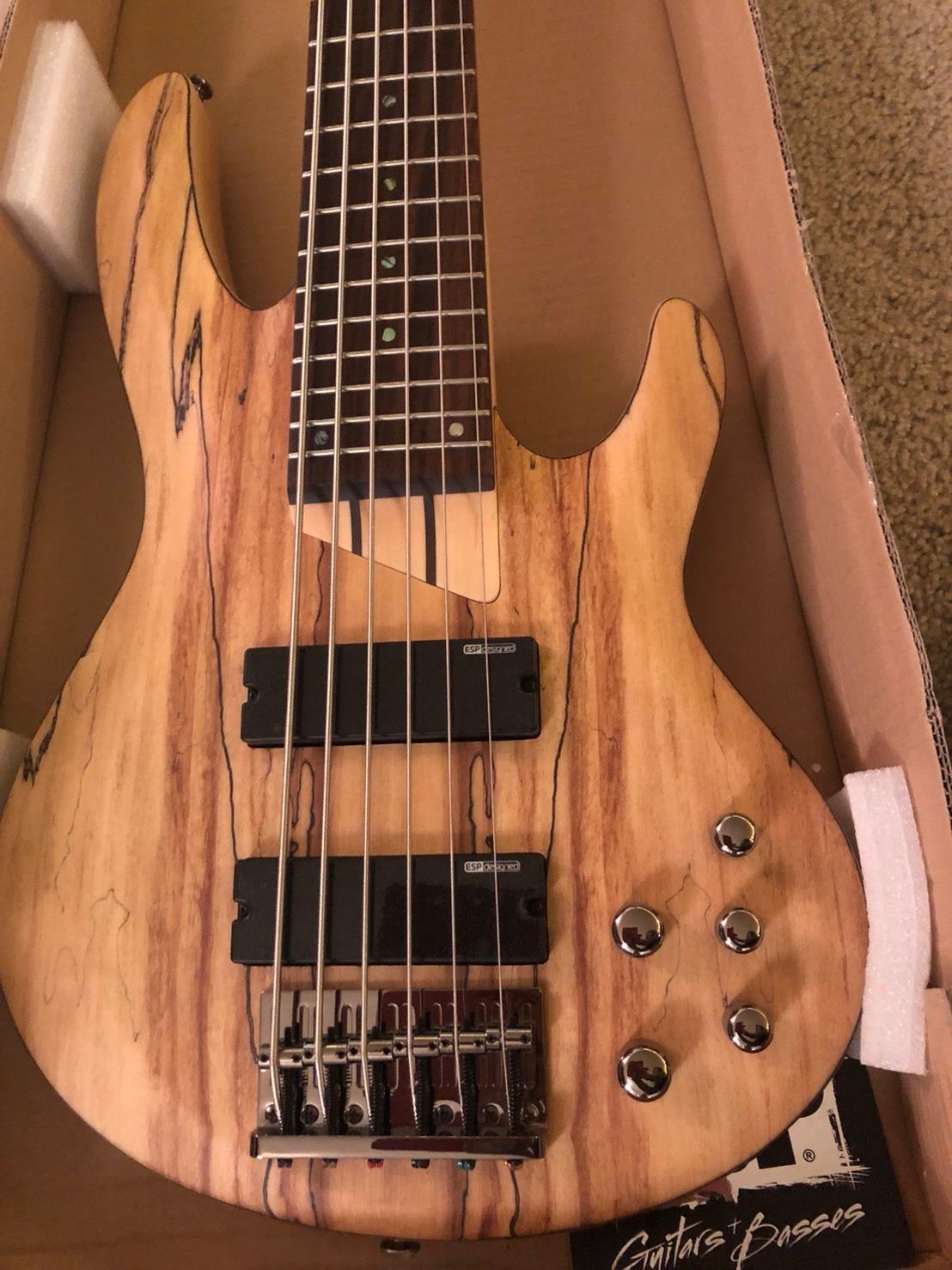 ESP LTD B-205 5-string Bass Guitar - Natural Satin Customer Review ESP LTD B-205 5-string Bass Guitar - Natural Satin - Customer Photo 2