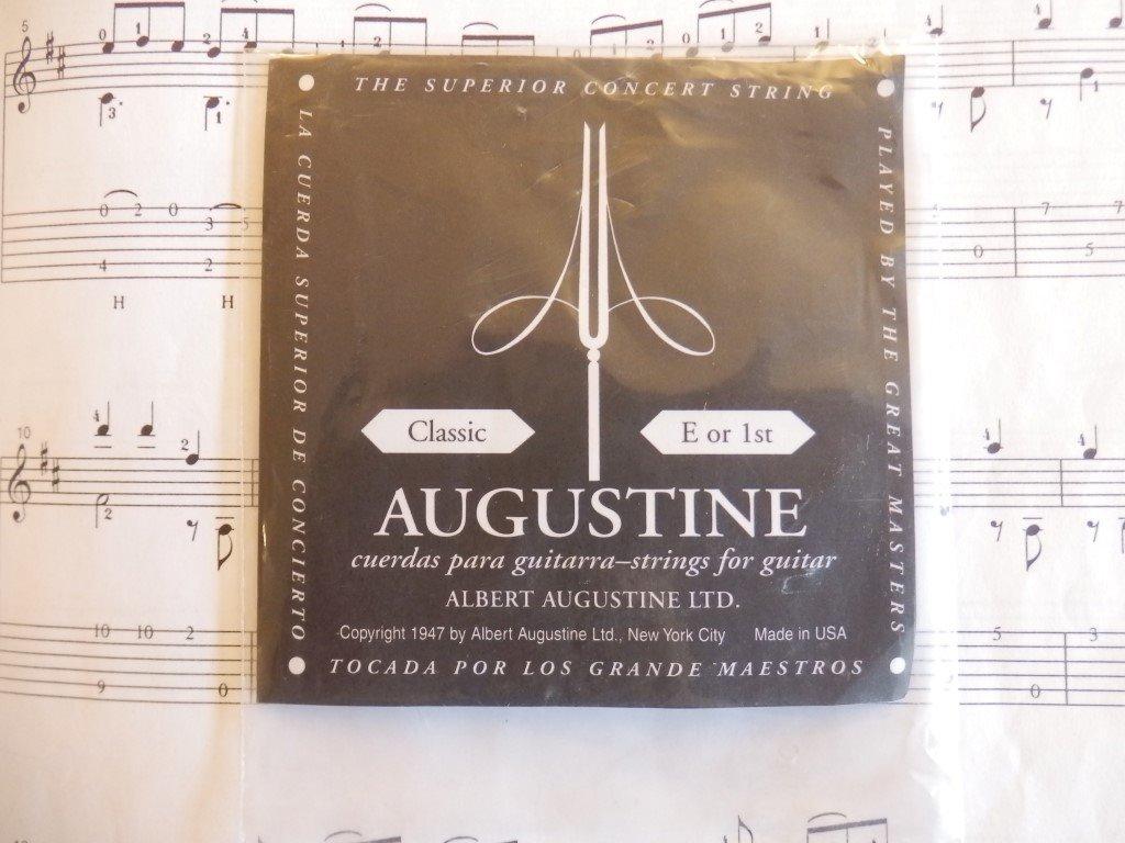 Augustine Strings Classic Blue - High Tension Classical Guitar Strings - The Original Nylon String - 1 Set Customer Review Augustine Strings Classic Blue - High Tension Classical Guitar Strings - The Original Nylon String - 1 Set - Customer Photo 1