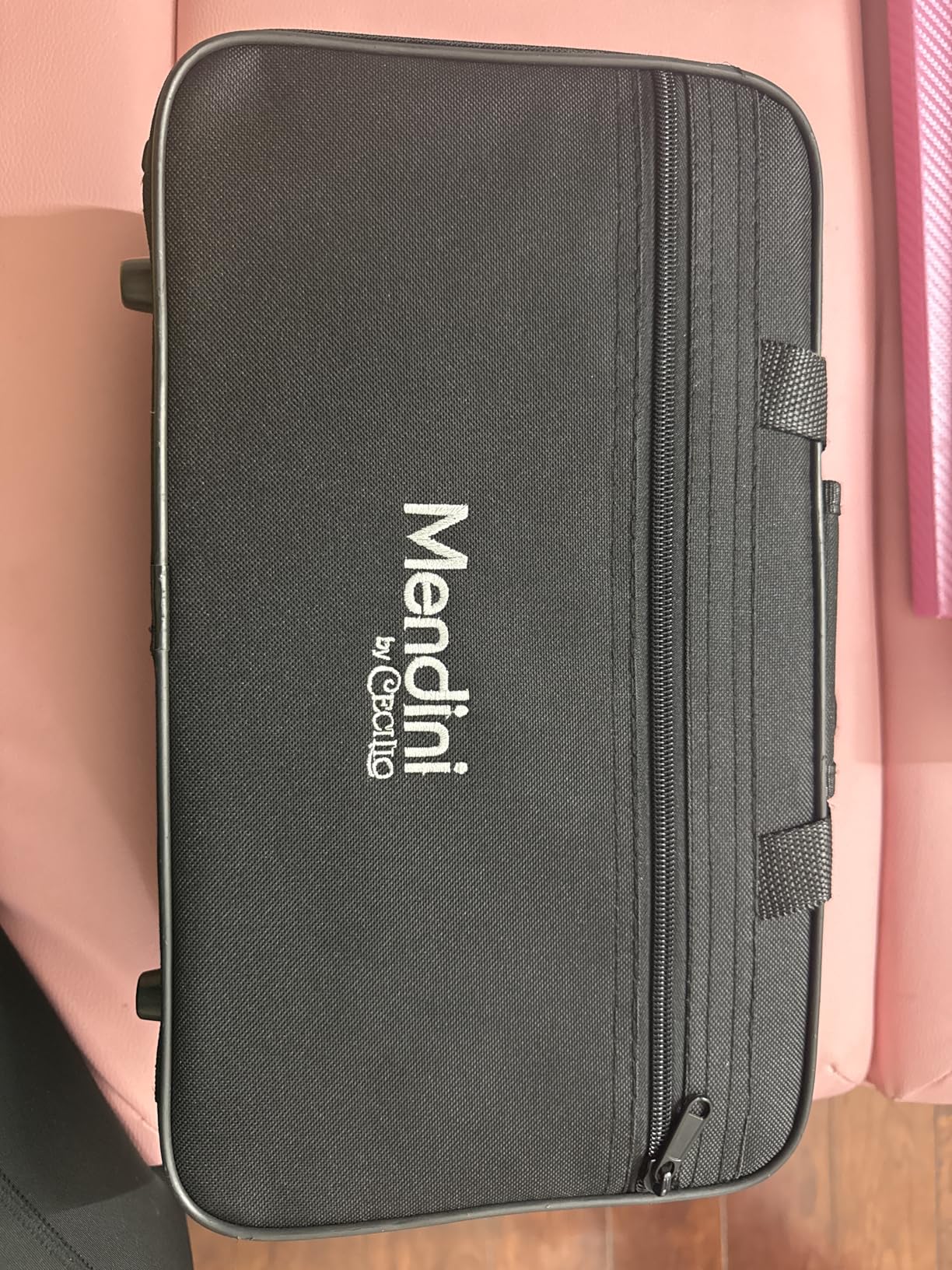 Mendini By Cecilio B Flat Clarinet for Beginner, Ebonite Bb Clarinet with 10 Reeds, Mouthpiece, Cork Grease, Gloves, Cleaning Cloth, Hard Case, Pocketbook, Stand (Black) customer photo 1