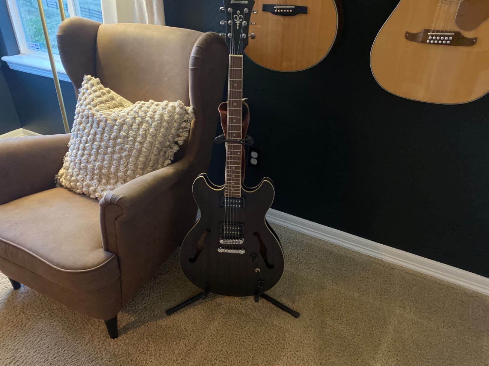 Ibanez Artcore AS53 - Transparent Black Flat - Customer Photo 3
