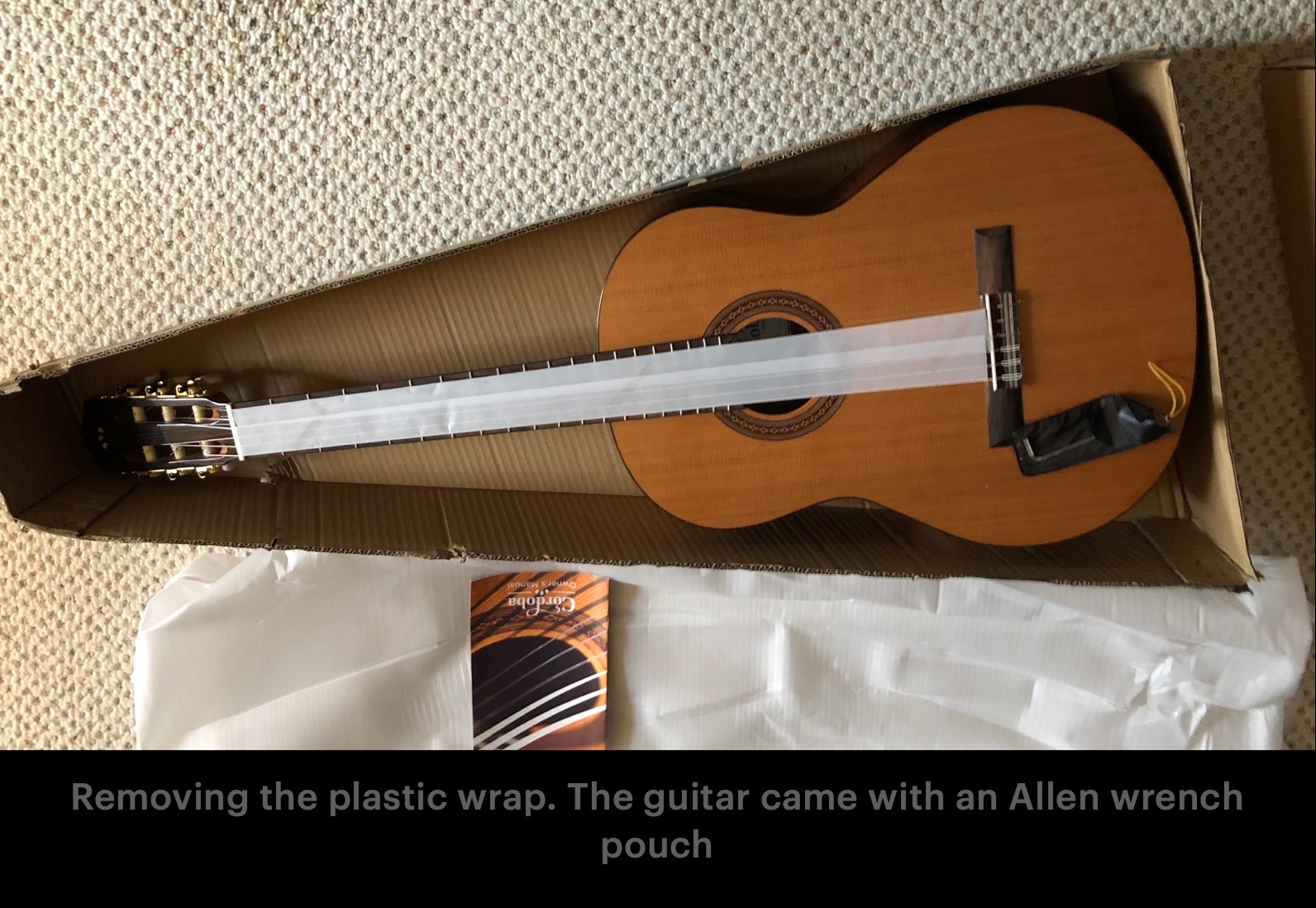 Cordoba C5 Classical Guitar with Solid Cedar Top customer photo 2