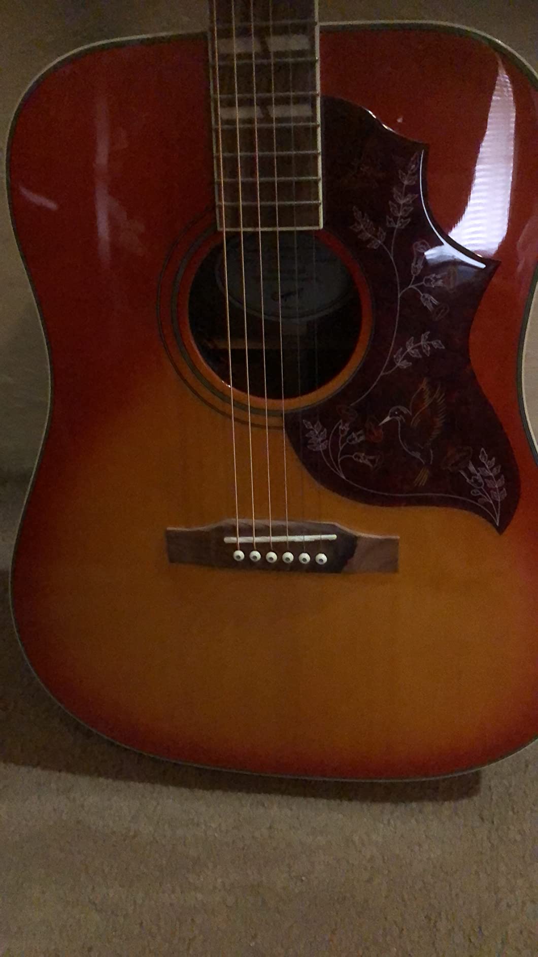 Epiphone Hummingbird Studio Acoustic/Electric Guitar Customer Review Epiphone Hummingbird Studio Acoustic/Electric Guitar - Customer Photo 2
