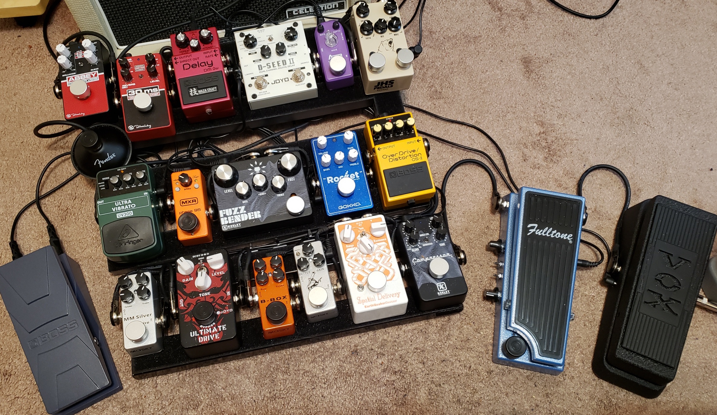 Fulltone Custom Shop MDV-3 Mini DejaVibe 3 Vintage Rotary Pedal - Customer Photo 1