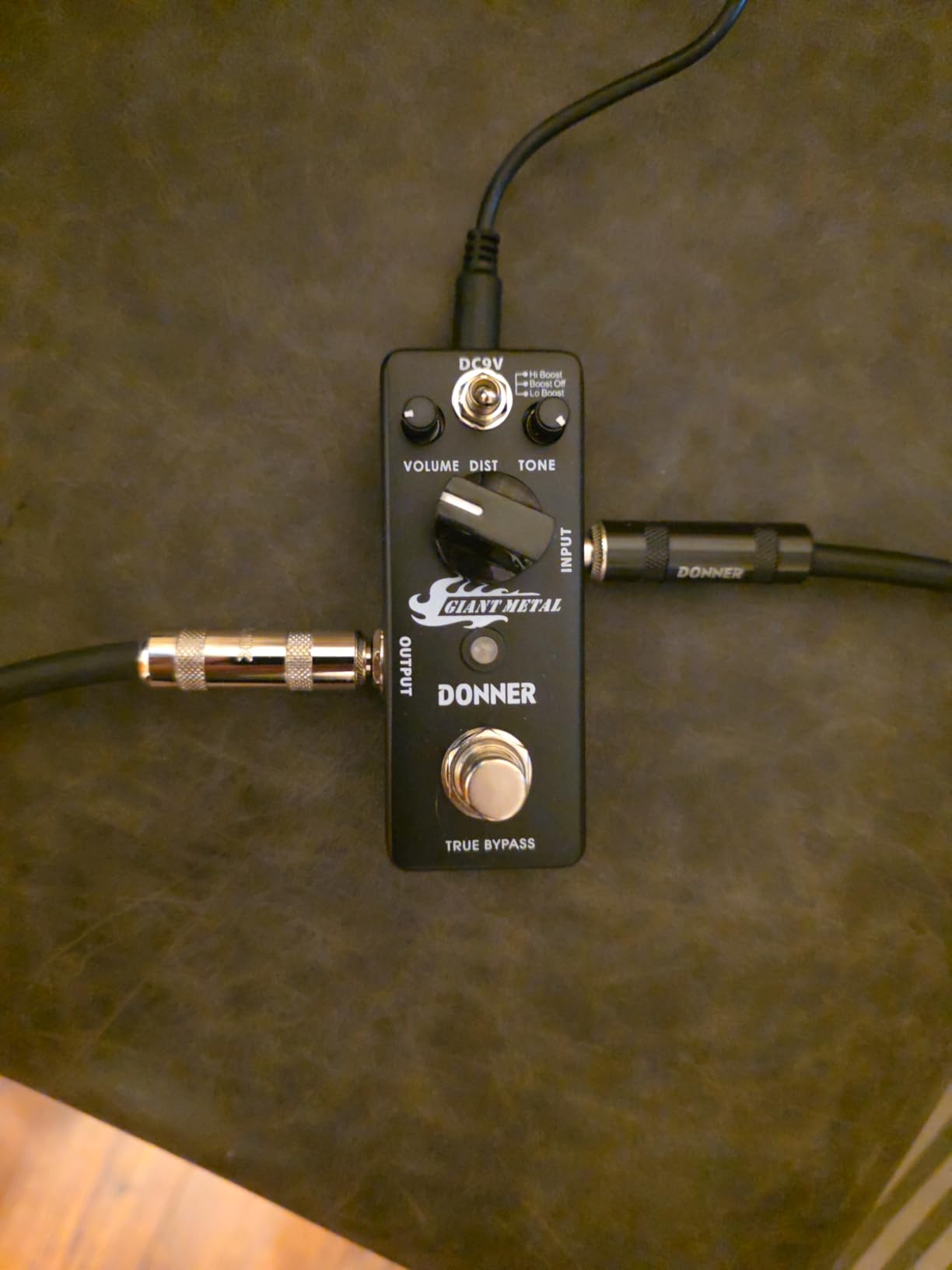 Donner Overdrive Guitar Pedal, Blues Drive Vintage Overdrive Effect Warm/Hot Modes for Pedal Boards Electric Guitar, True Bypass - Customer Photo 1