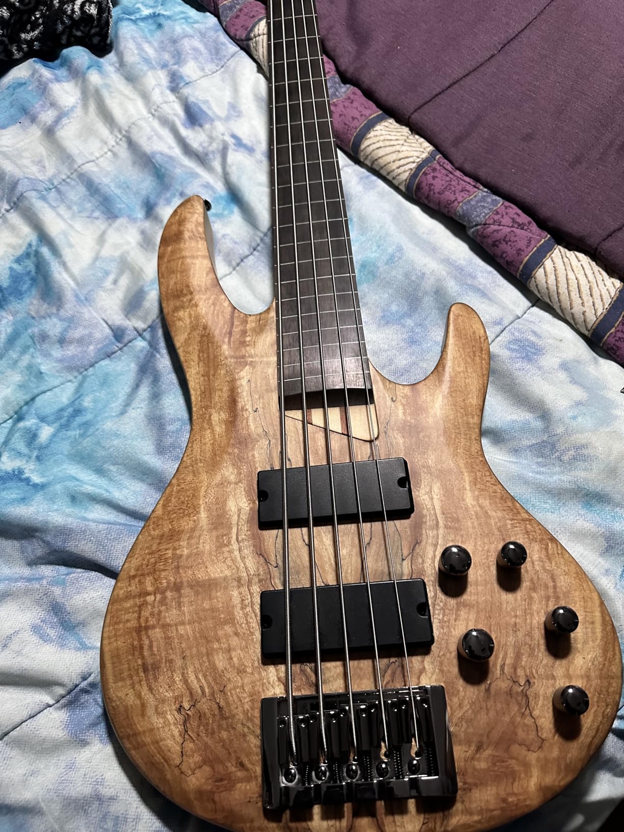 ESP LTD B-205SM Fretless - Natural Satin Customer Review ESP LTD B-205SM Fretless - Natural Satin - Customer Photo 1