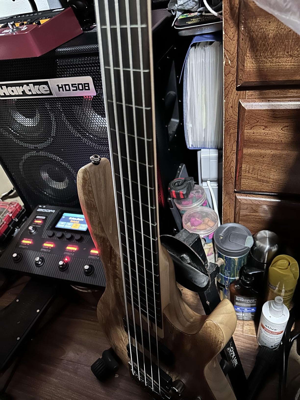 ESP LTD B-205SM Fretless - Natural Satin Customer Review ESP LTD B-205SM Fretless - Natural Satin - Customer Photo 2
