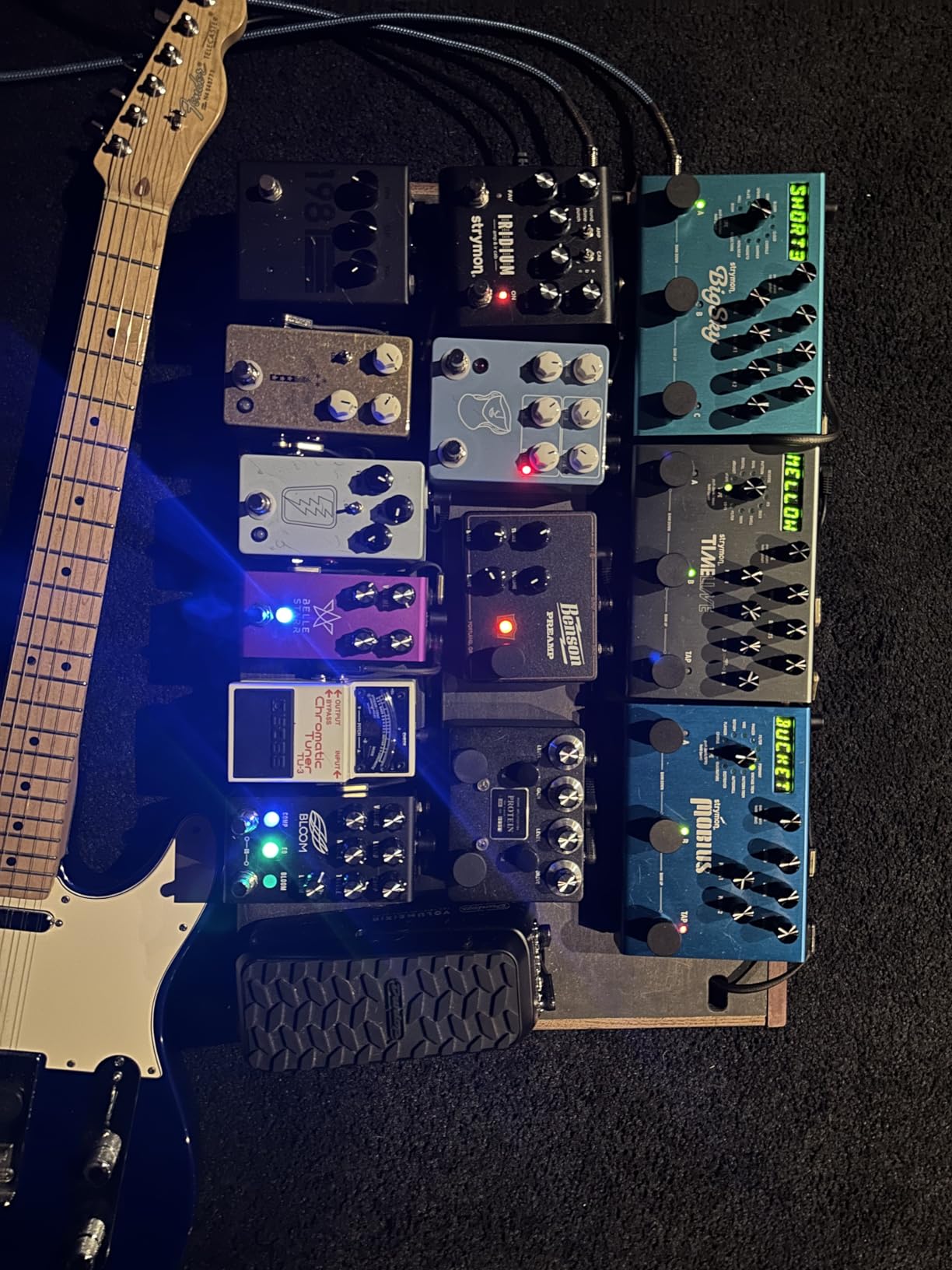 Strymon BigSky Multi Reverb Guitar Effects Pedal with 12 Unique Reverb Machines for Electric and Acoustic Guitar, Synths, Vocals and Keyboards Customer Review Strymon BigSky Multi Reverb Guitar Effects Pedal with 12 Unique Reverb Machines for Electric and Acoustic Guitar, Synths, Vocals and Keyboards - Customer Photo 2