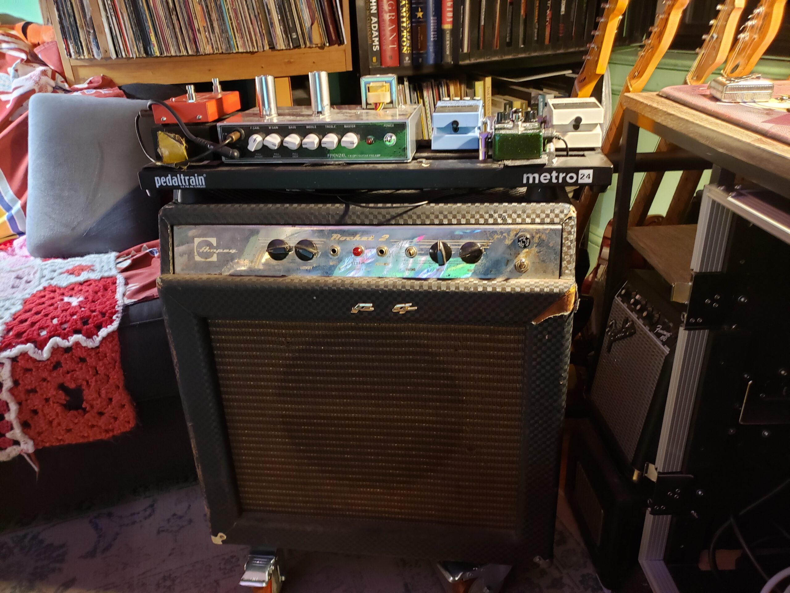 Fender ABY Pedal Footswitch, Red - Customer Photo 2