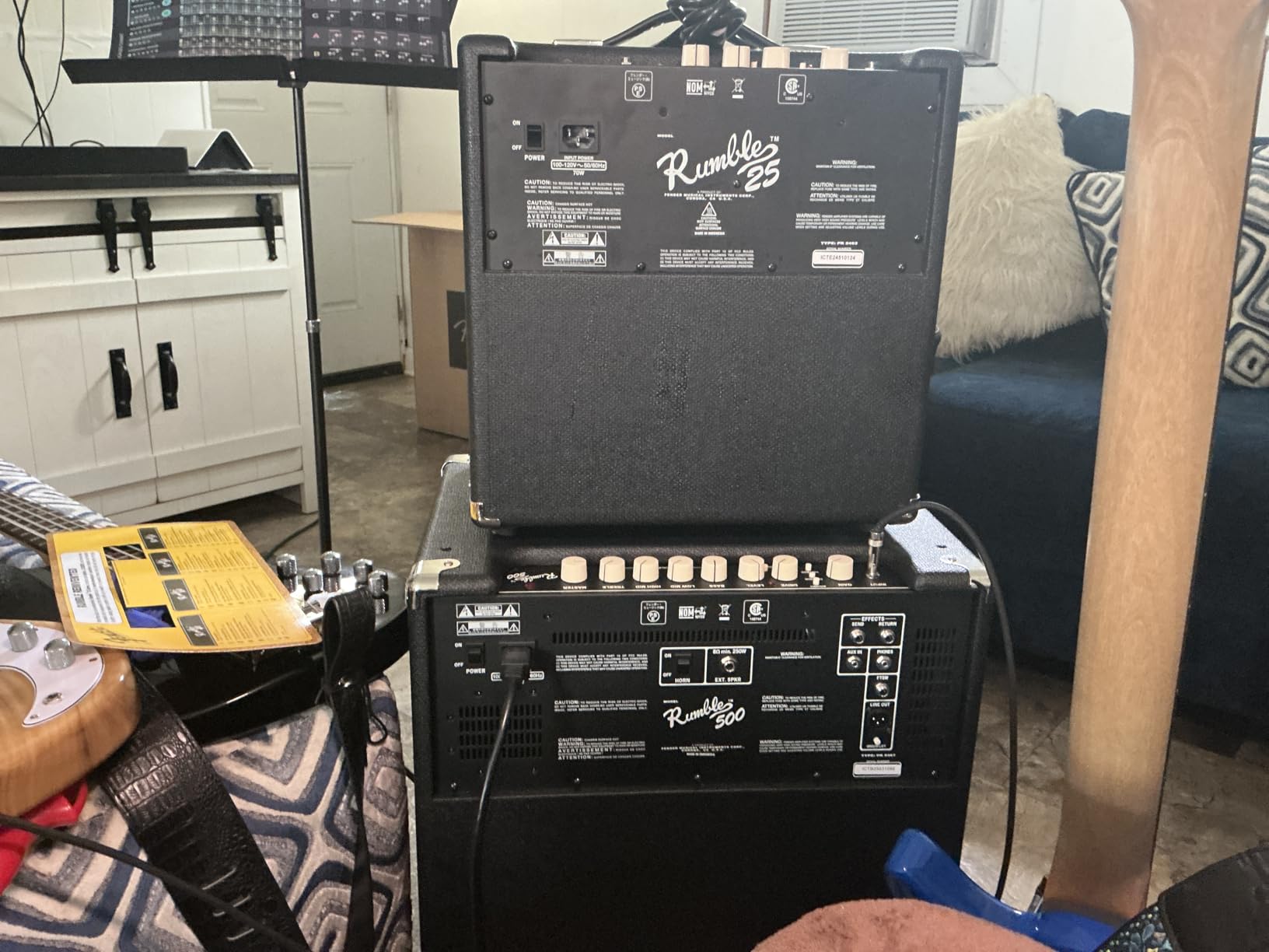 Fender Rumble 25 V3 Bass Amplifier, Bass Combo Amp, 25 Watts Customer Review Fender Rumble 25 V3 Bass Amplifier, Bass Combo Amp, 25 Watts - Customer Photo 5