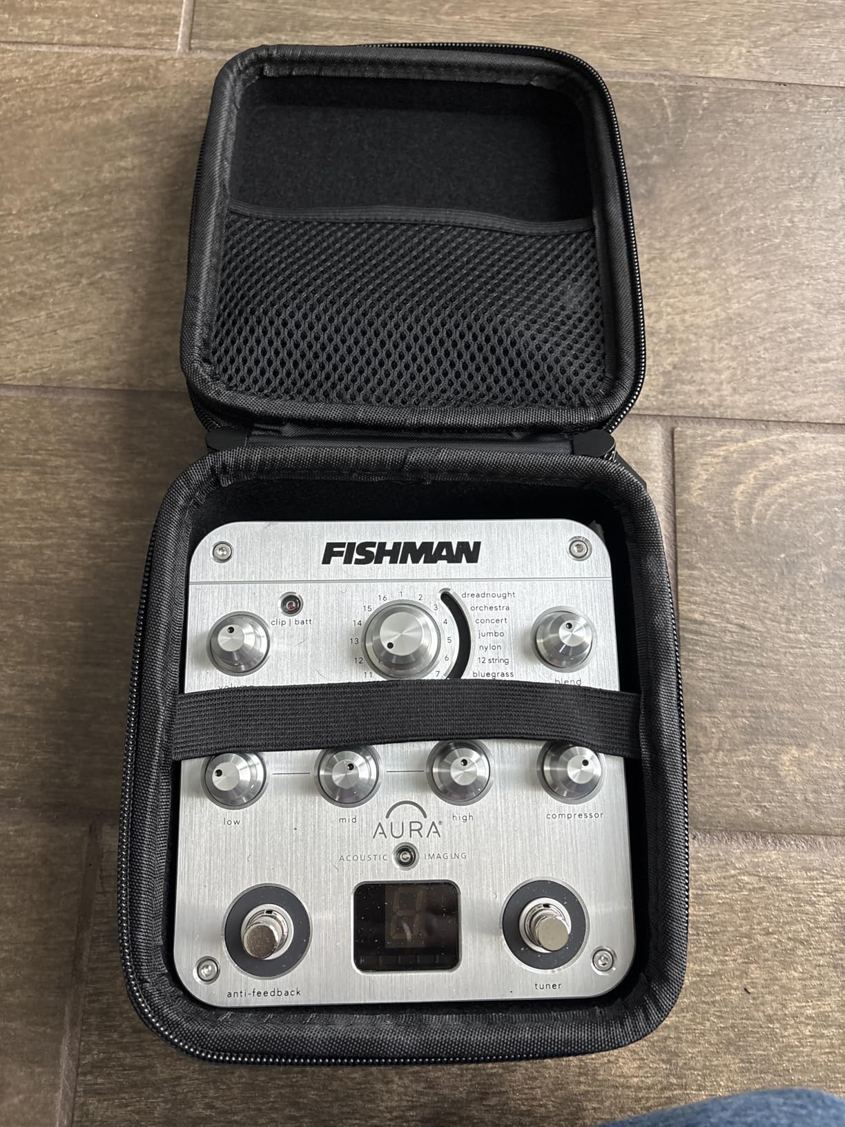 Fishman Platinum Pro EQ DI Analog Preamp Pedal Customer Review Fishman Platinum Pro EQ DI Analog Preamp Pedal - Customer Photo 2