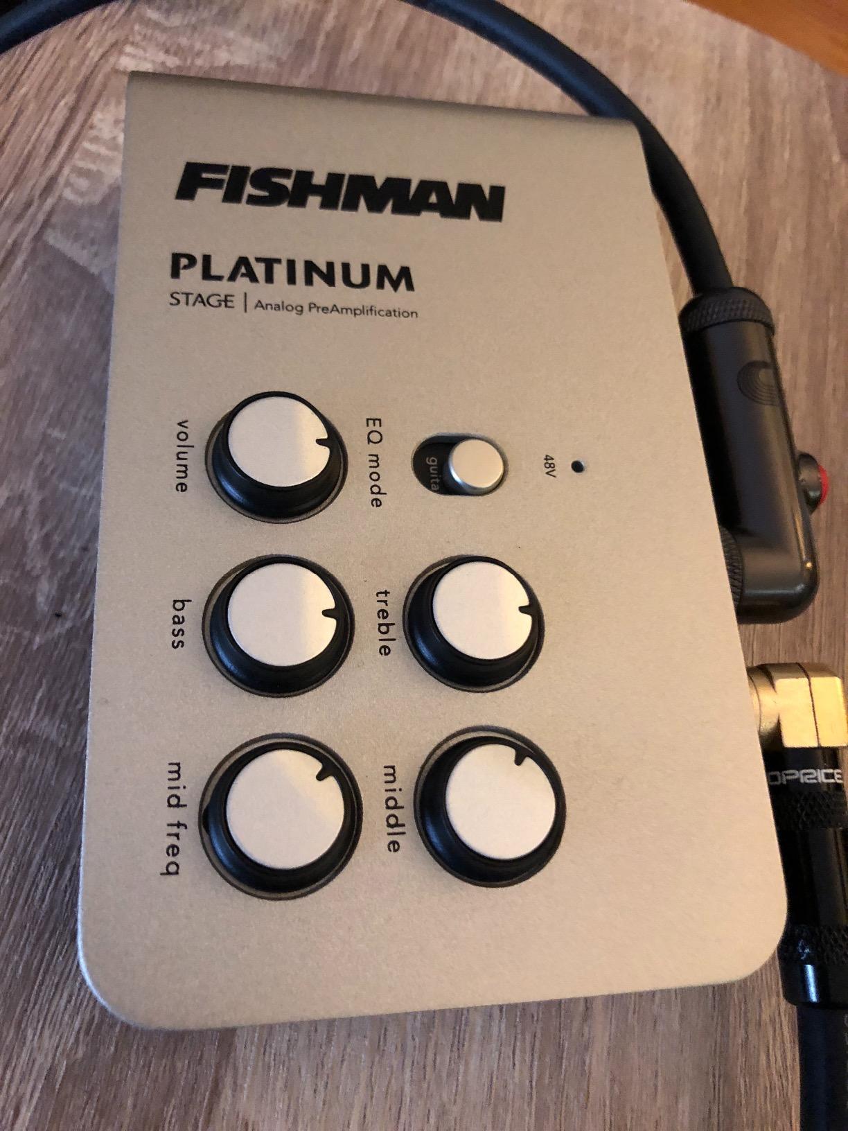 Fishman Platinum Pro EQ DI Analog Preamp Pedal Customer Review Fishman Platinum Pro EQ DI Analog Preamp Pedal - Customer Photo 4