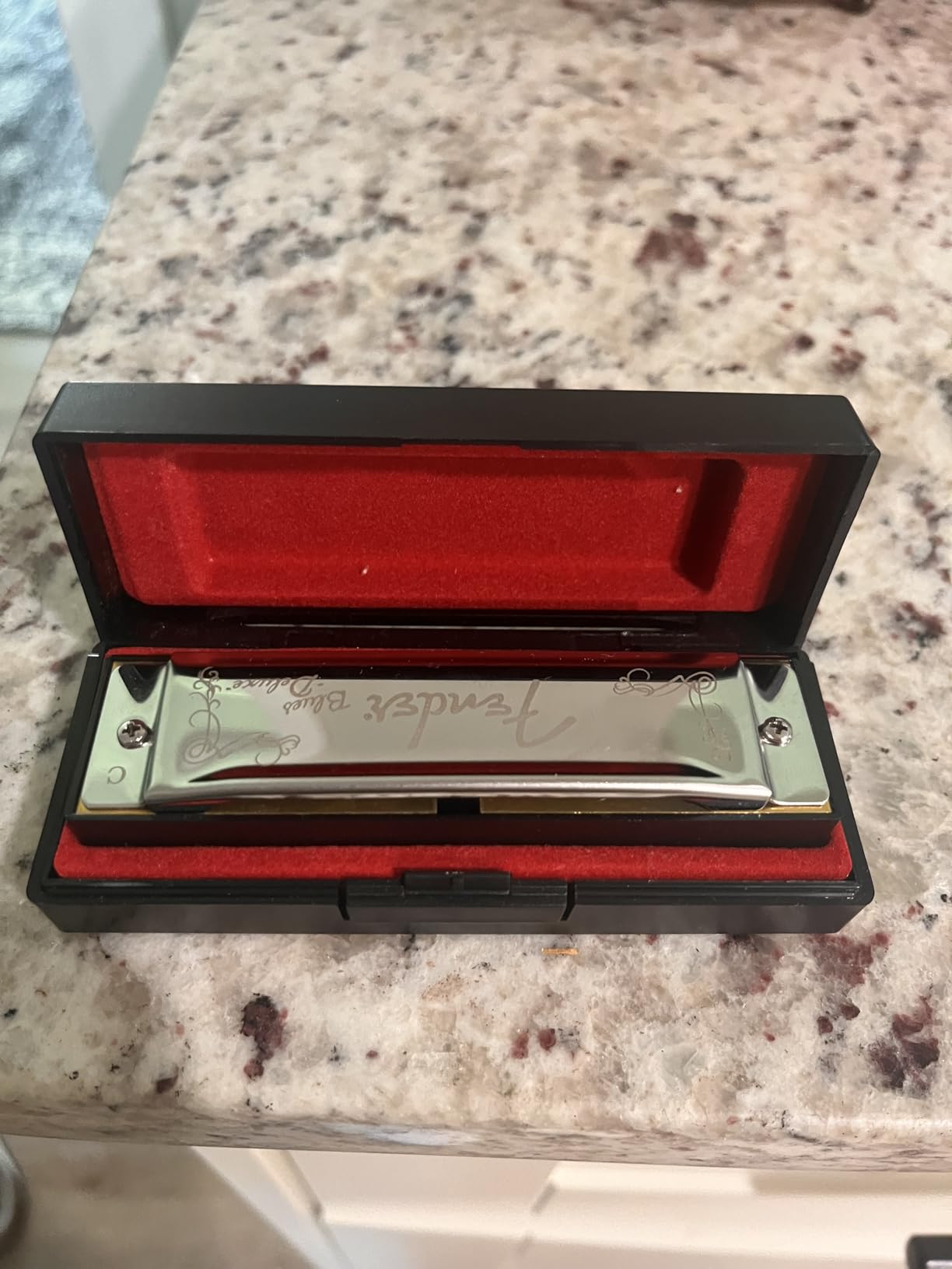 Fender Blues Deluxe Harmonica, Stocking Stuffers, Guitar Accessories, Key of C - Customer Photo 1
