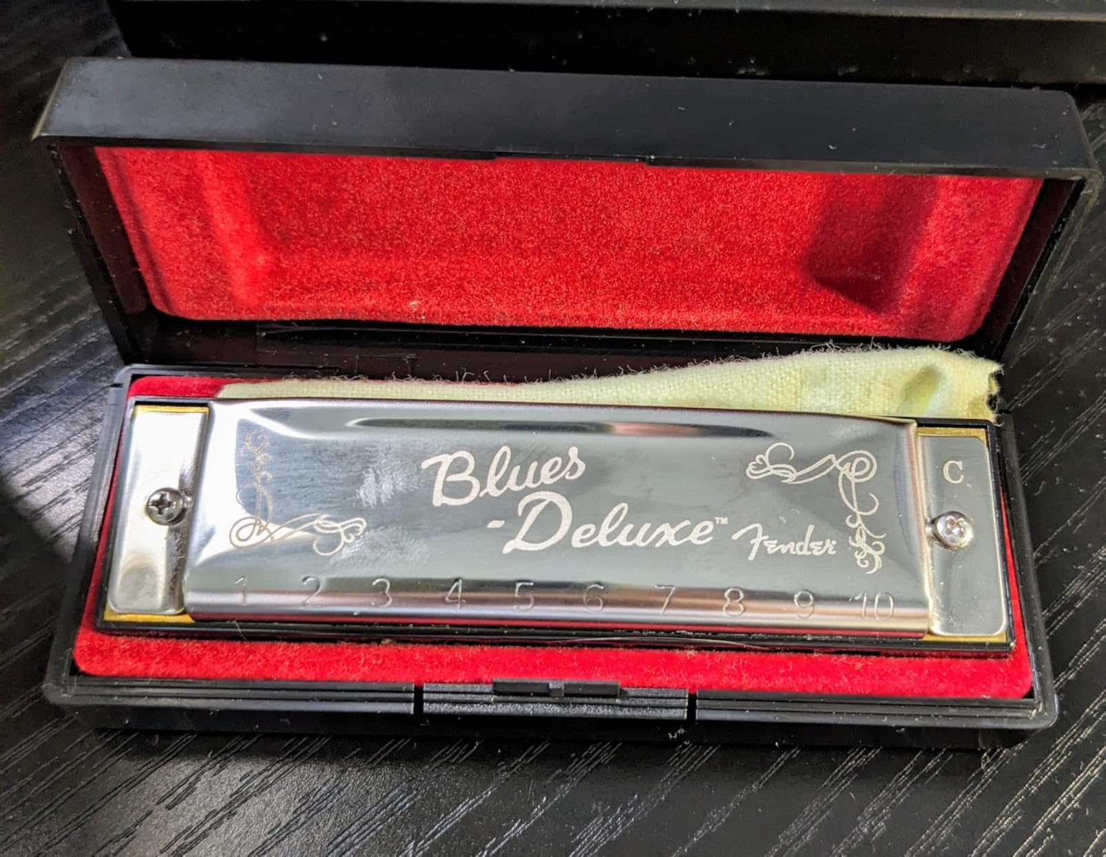 Fender Blues Deluxe Harmonica, Stocking Stuffers, Guitar Accessories, Key of C - Customer Photo 2
