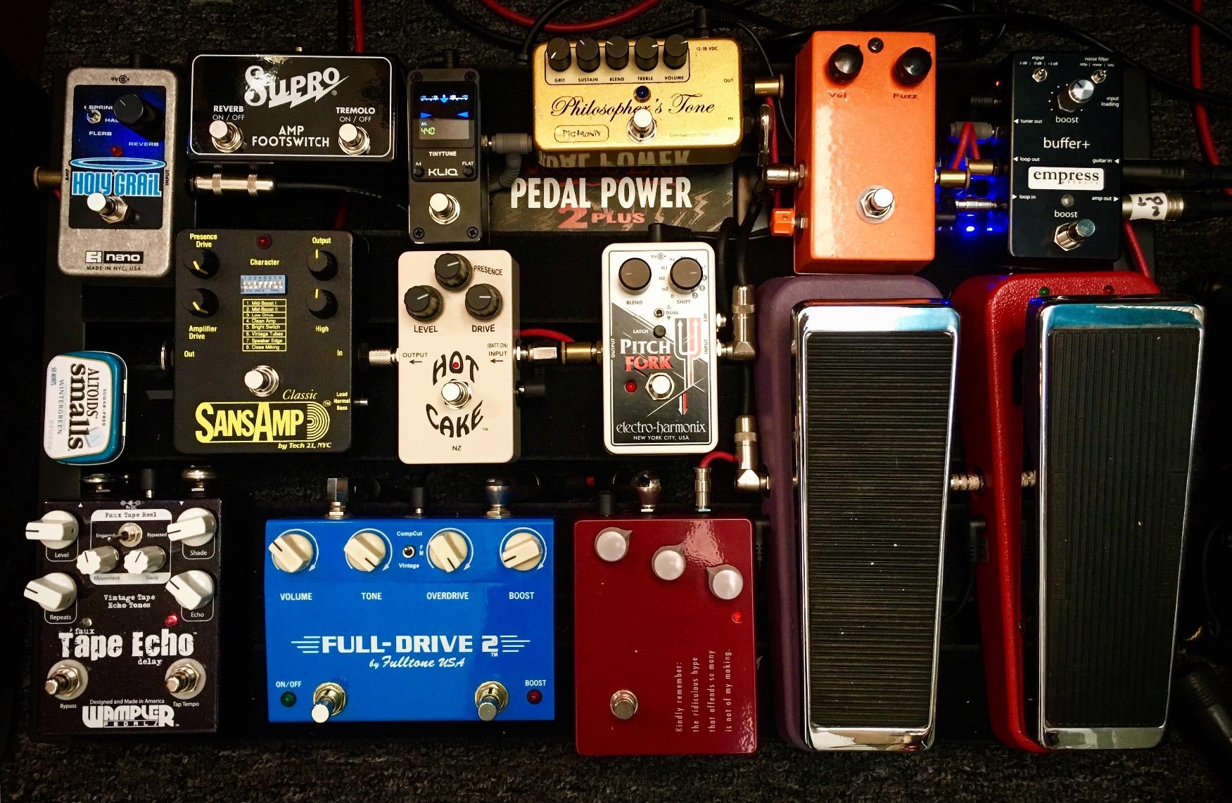 Electro-Harmonix Pitch Fork Polyphonic Pitch Shift Pedal Customer Review Electro-Harmonix Pitch Fork Polyphonic Pitch Shift Pedal - Customer Photo 1