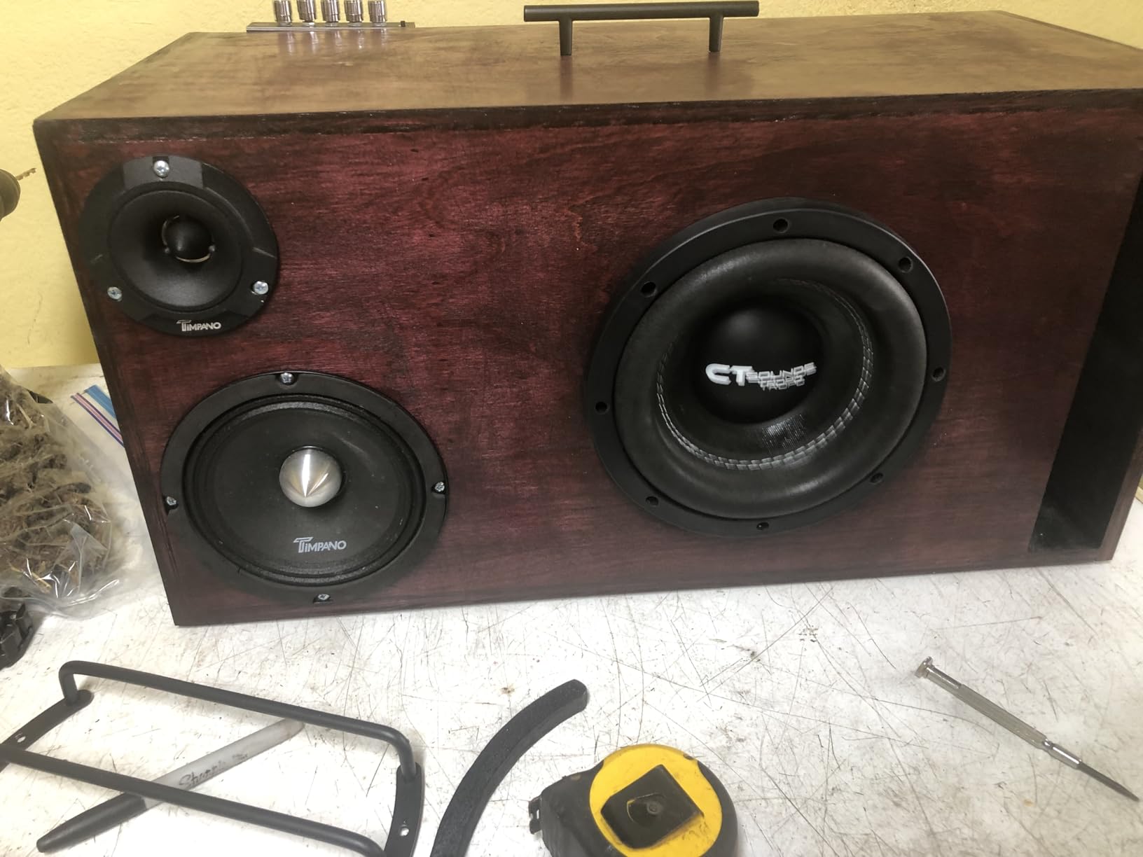 CT Sounds TROPO-8-D2 8 Inch Car Subwoofer Dual 2 Ohm, 800 Watts Max Customer Review CT Sounds TROPO-8-D2 8 Inch Car Subwoofer Dual 2 Ohm, 800 Watts Max - Customer Photo 1