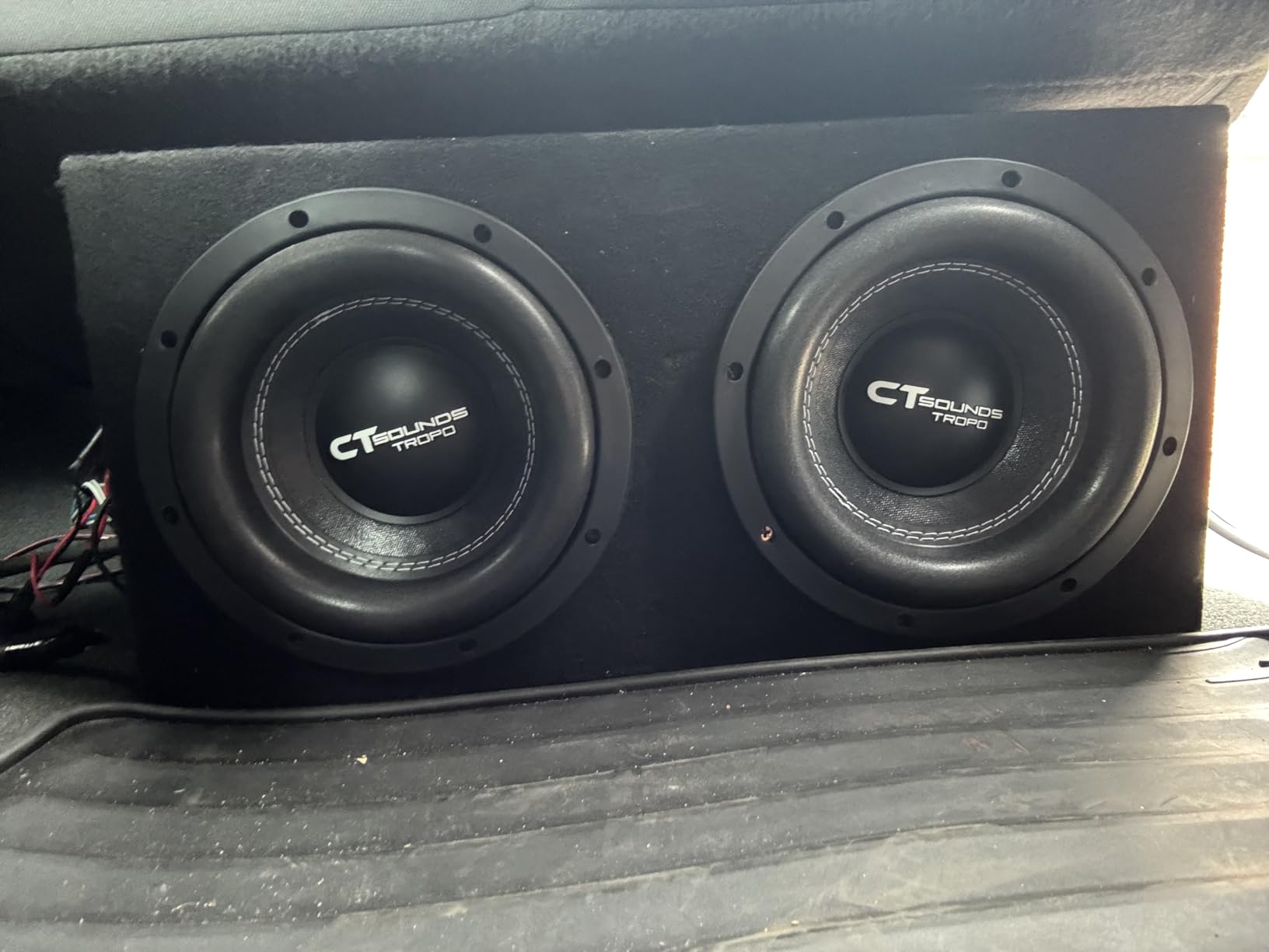 CT Sounds TROPO-8-D2 8 Inch Car Subwoofer Dual 2 Ohm, 800 Watts Max Customer Review CT Sounds TROPO-8-D2 8 Inch Car Subwoofer Dual 2 Ohm, 800 Watts Max - Customer Photo 3