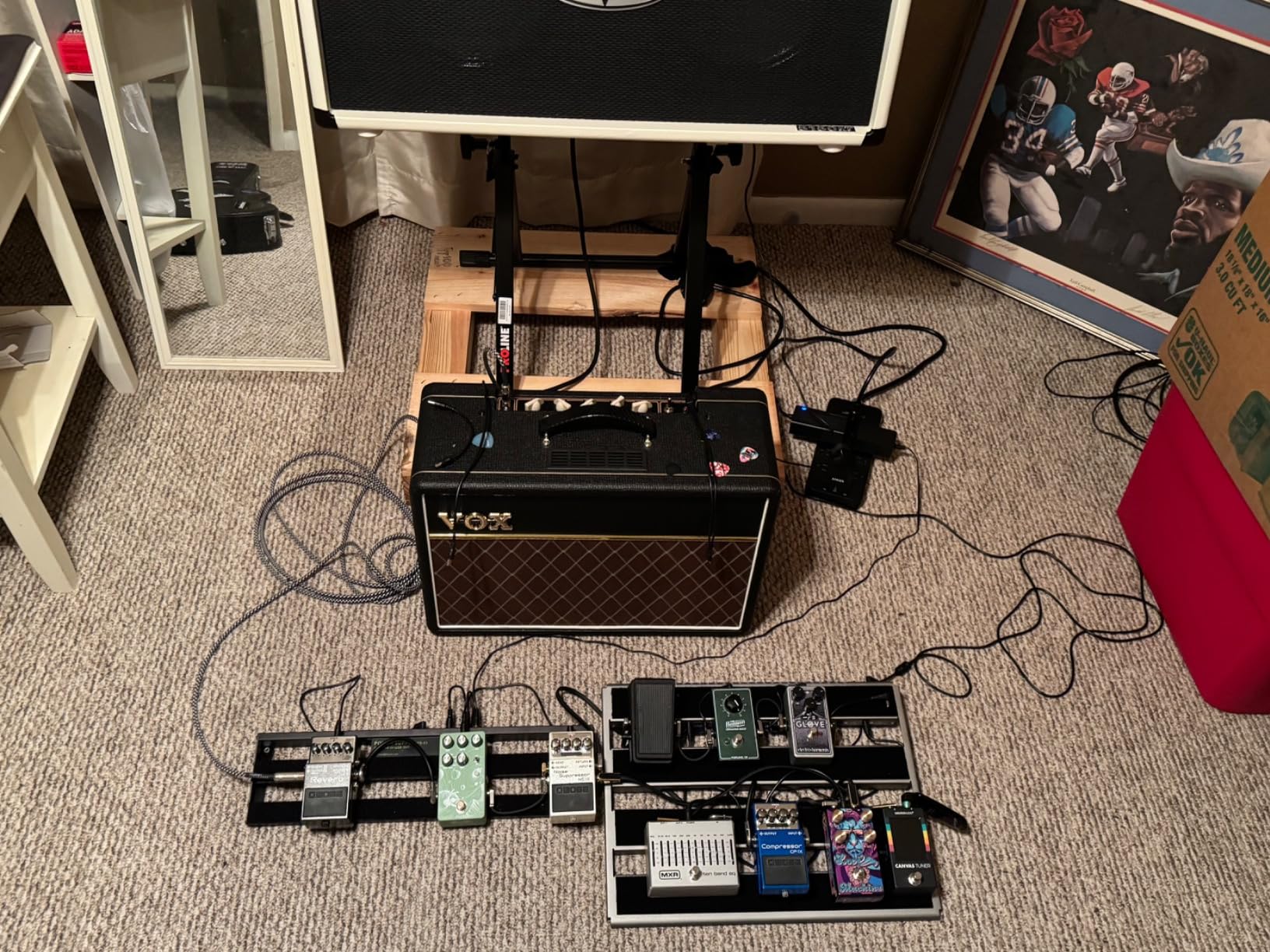 BOSS RV-6 Reverb Guitar Pedal customer photo 2