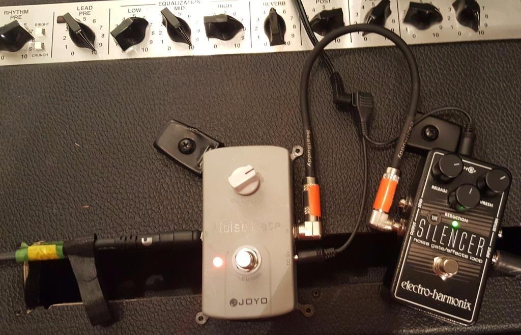 Electro-Harmonix Silencer Noise Gate & Effects Loop Pedal | Tame a single pedal or an entire effects loop from unwanted noise! customer photo 1