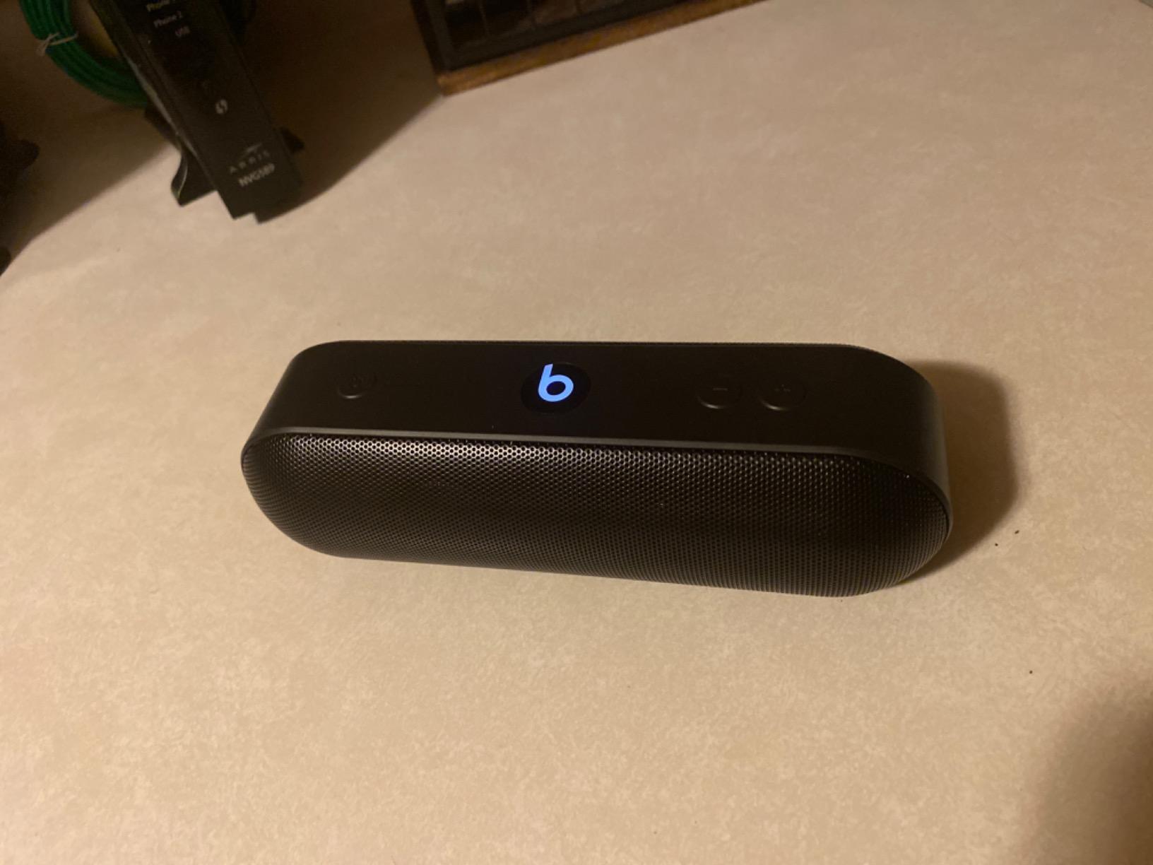 Beats Pill Plus Portable Wireless Speaker - Stereo Bluetooth, 12 Hours of Listening Time, Microphone for Phone Calls - Black Customer Review Beats Pill Plus Portable Wireless Speaker - Stereo Bluetooth, 12 Hours of Listening Time, Microphone for Phone Calls - Black - Customer Photo 1