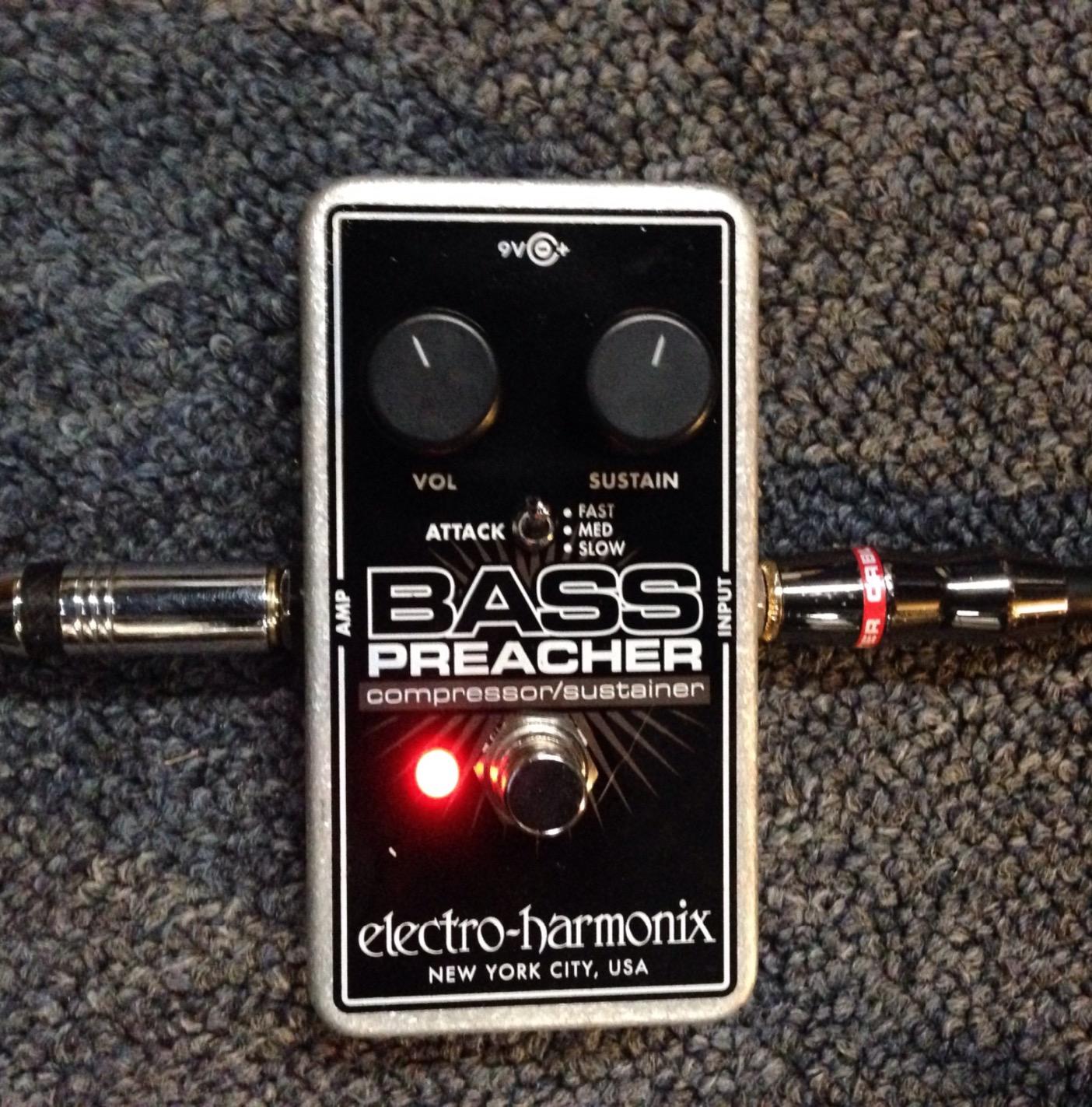 Electro-Harmonix Bass Preacher Compressor/Sustainer Pedal Customer Review Electro-Harmonix Bass Preacher Compressor/Sustainer Pedal - Customer Photo 1