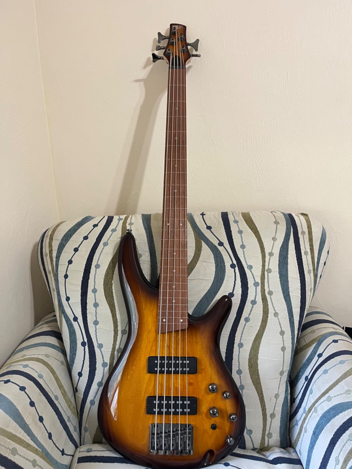 Ibanez SR375E SR Standard Fretless - Brown Burst Customer Review Ibanez SR375E SR Standard Fretless - Brown Burst - Customer Photo 1