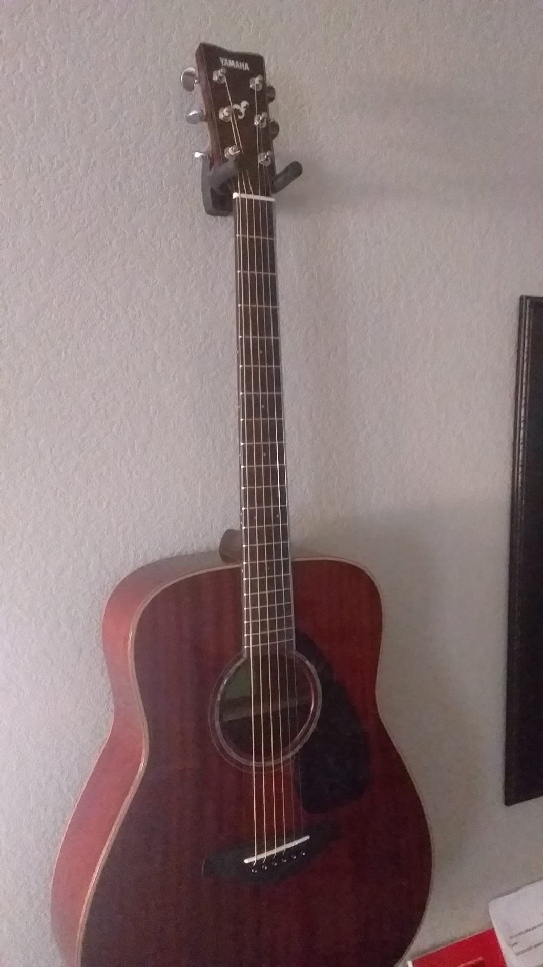 Yamaha FG850 Solid Top Acoustic Guitar, Mahogany Customer Review Yamaha FG850 Solid Top Acoustic Guitar, Mahogany - Customer Photo 3